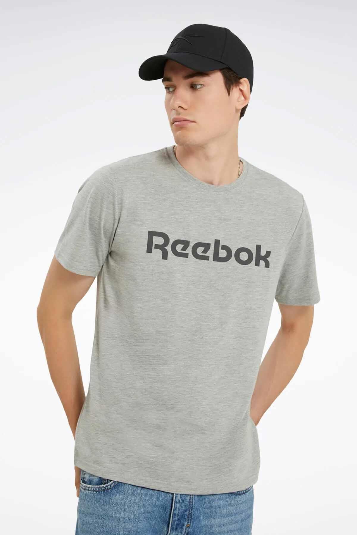 REEBOKTişörtReebok FP9162 GS Linear Re Erkek Tişört 100038780Gri