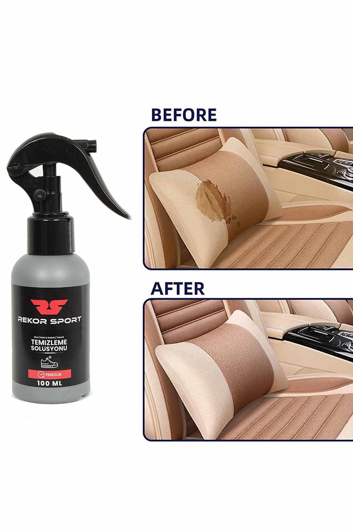 REKOR SPORAyakkabı Bakım ÜrünleriRekor Sport Ayakkabı Ve Kumaş Temizleme Spreyi 100 ml Unisex Ayakkabı Bakım Ürünleri RS1026424-4