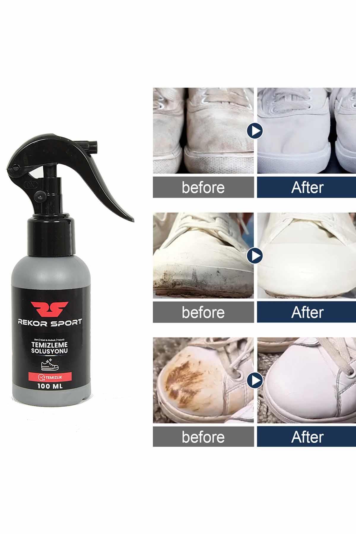 REKOR SPORAyakkabı Bakım ÜrünleriRekor Sport Ayakkabı Ve Kumaş Temizleme Spreyi 100 ml Unisex Ayakkabı Bakım Ürünleri RS1026424-3