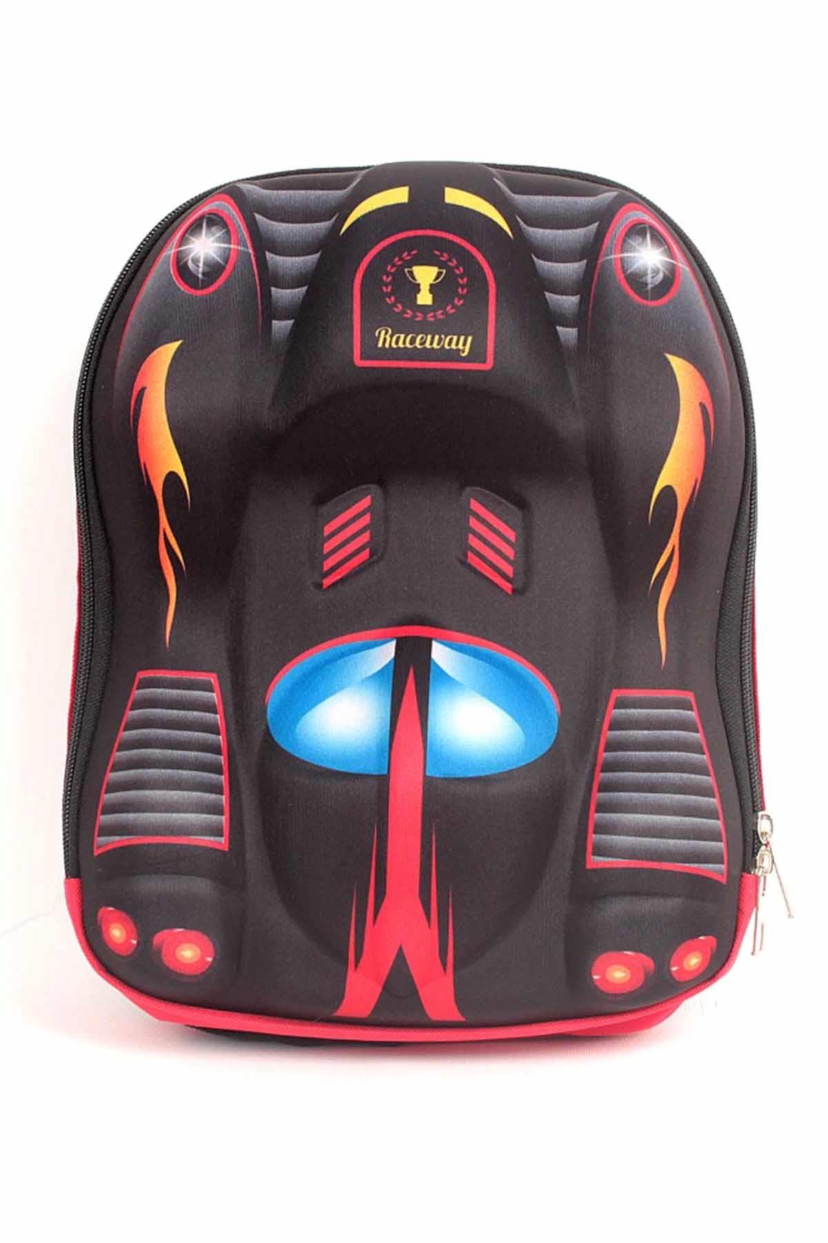 REKOR SPOROkul ÇantasıRS Ana Okulu Çantası Kabartma Baskılı 32x13x11 Unisex Okul Çantası RS-0051Çok Renkli