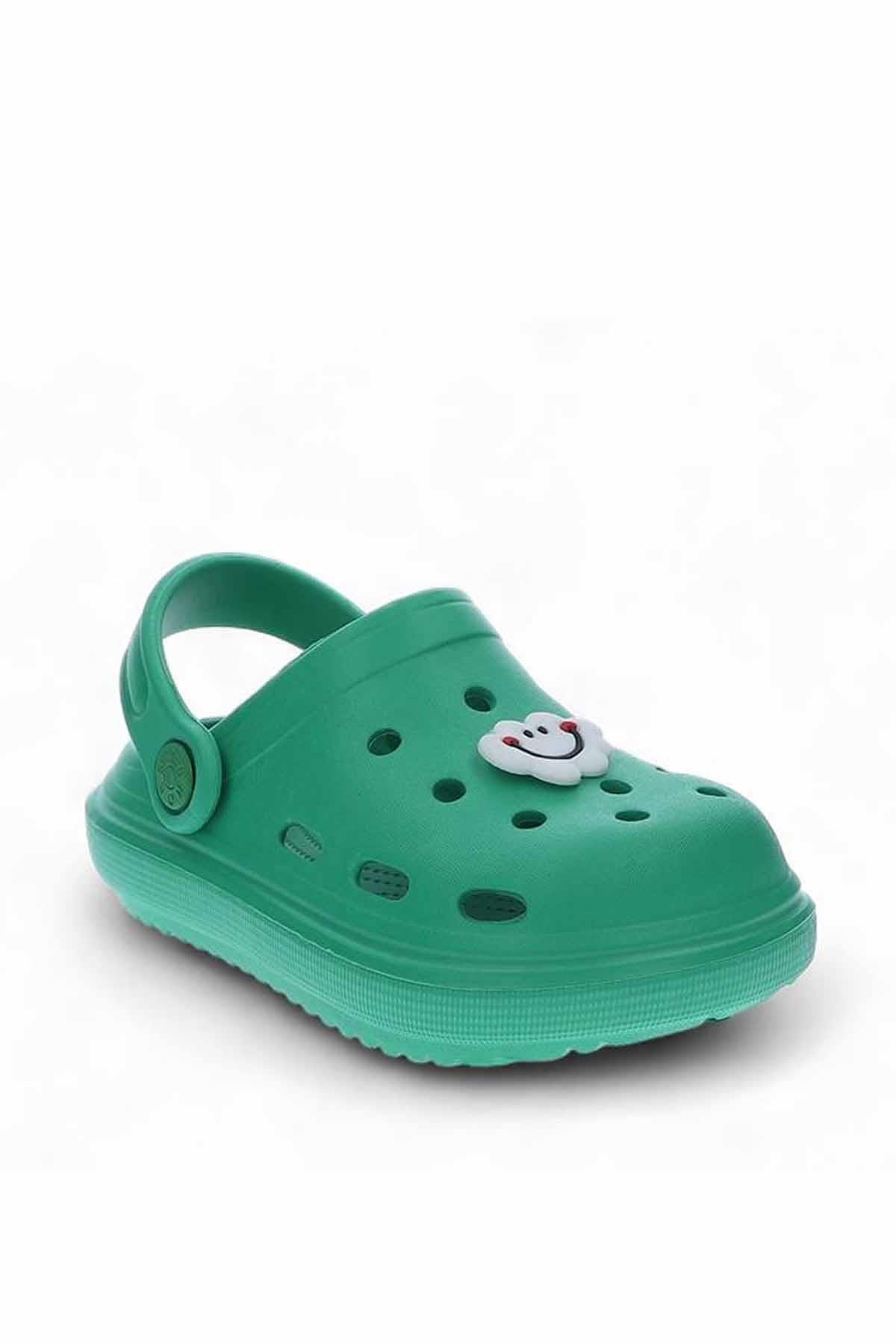 REKOR SPORTerlikÇocuk Deniz Havuz Sabo Günlük Comfort Terlik Çocuk Terlik Ayakkabı R-S 755YŞLKIRMIZI