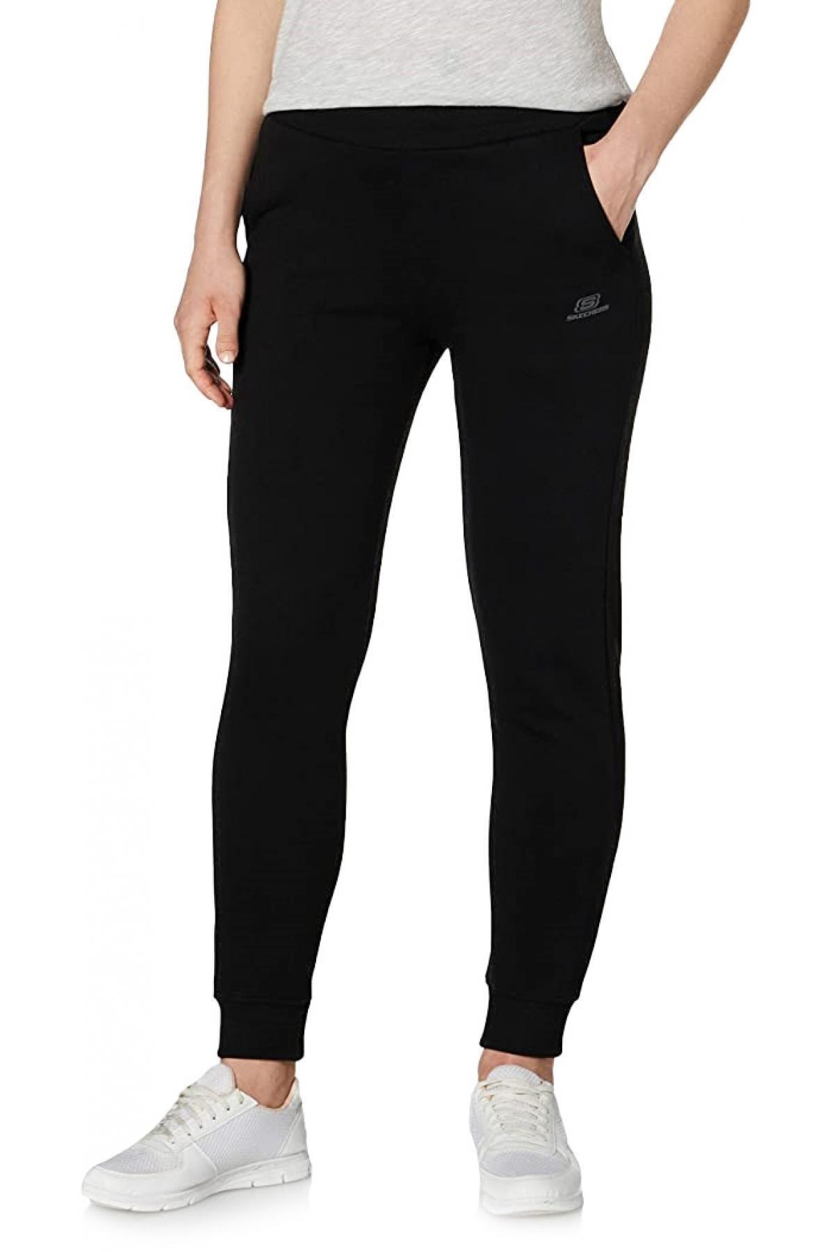 SKECHERSEşofman AltSkechers Lw Fleece W Jogger Kadın Eşofman Alt S202041-001 Siyah