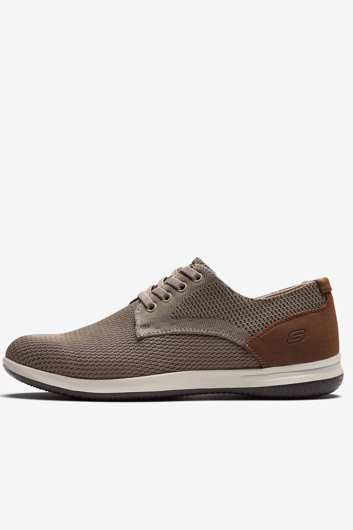 SKECHERSGünlük SporSkechers DARLOW - VELOGO Erkek Günlük Spor Ayakkabı 204090 TPE Bej