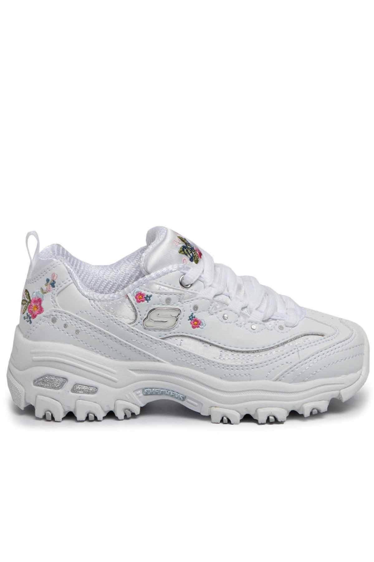 SKECHERSGünlük SporSkechers D'lites Kadın Günlük Spor Ayakkabı 80589L WHT BEYAZ