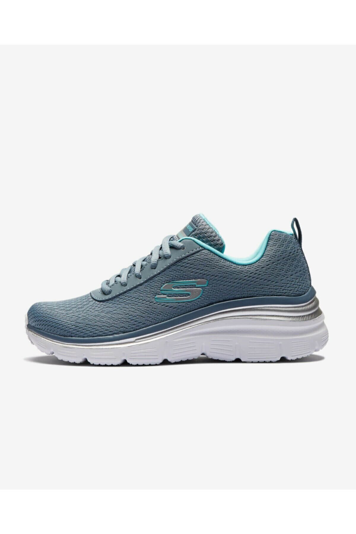 SKECHERSGünlük SporSkechers Fashion Fit Kadın Günlük Spor Ayakkabı 12719 SLT Gri