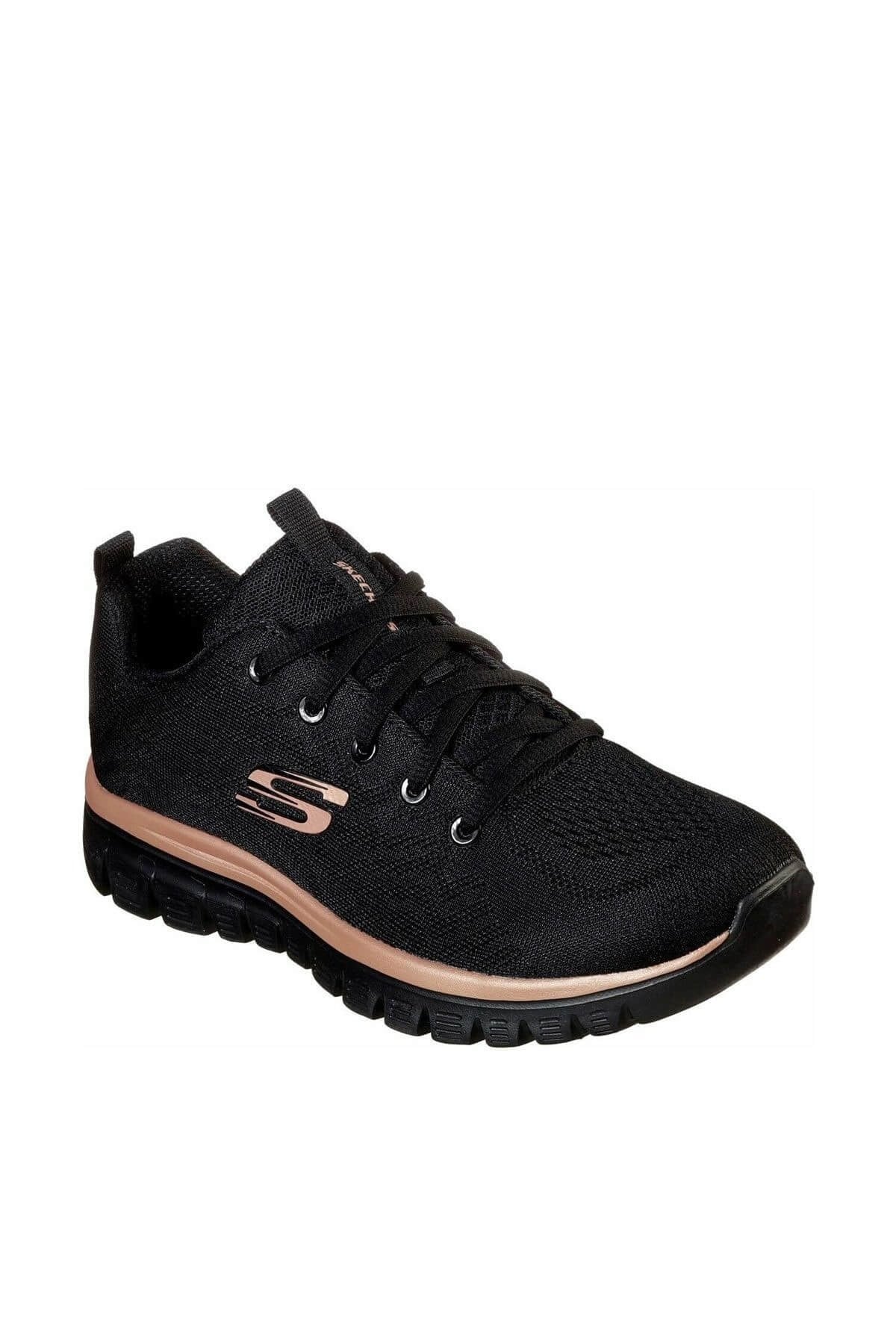 SKECHERSGünlük SporSkechers Graceful-Get Connected Kadın Günlük Spor Ayakkabı 12615 BKRG-Siyah