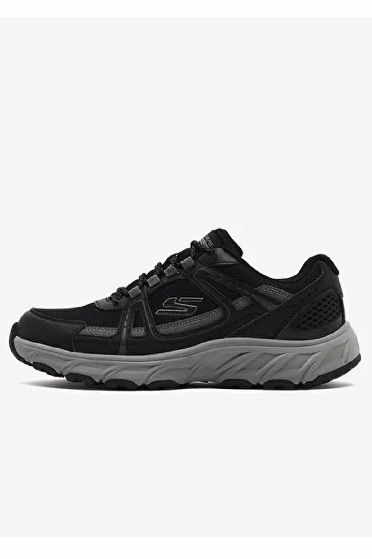 SKECHERSGünlük SporSkechers Hillcrest Sabbaday Falls Erkek Günlük Spor Ayakkabı 237806-BLK Siyah/Gri
