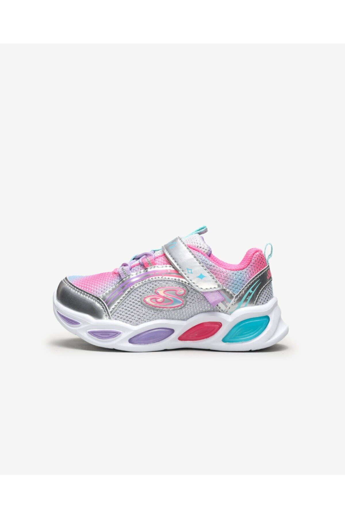 SKECHERSGünlük SporSkechers Shimmer Beams Çocuk Günlük Spor Ayakkabı 20269N SMLT-Gümüş