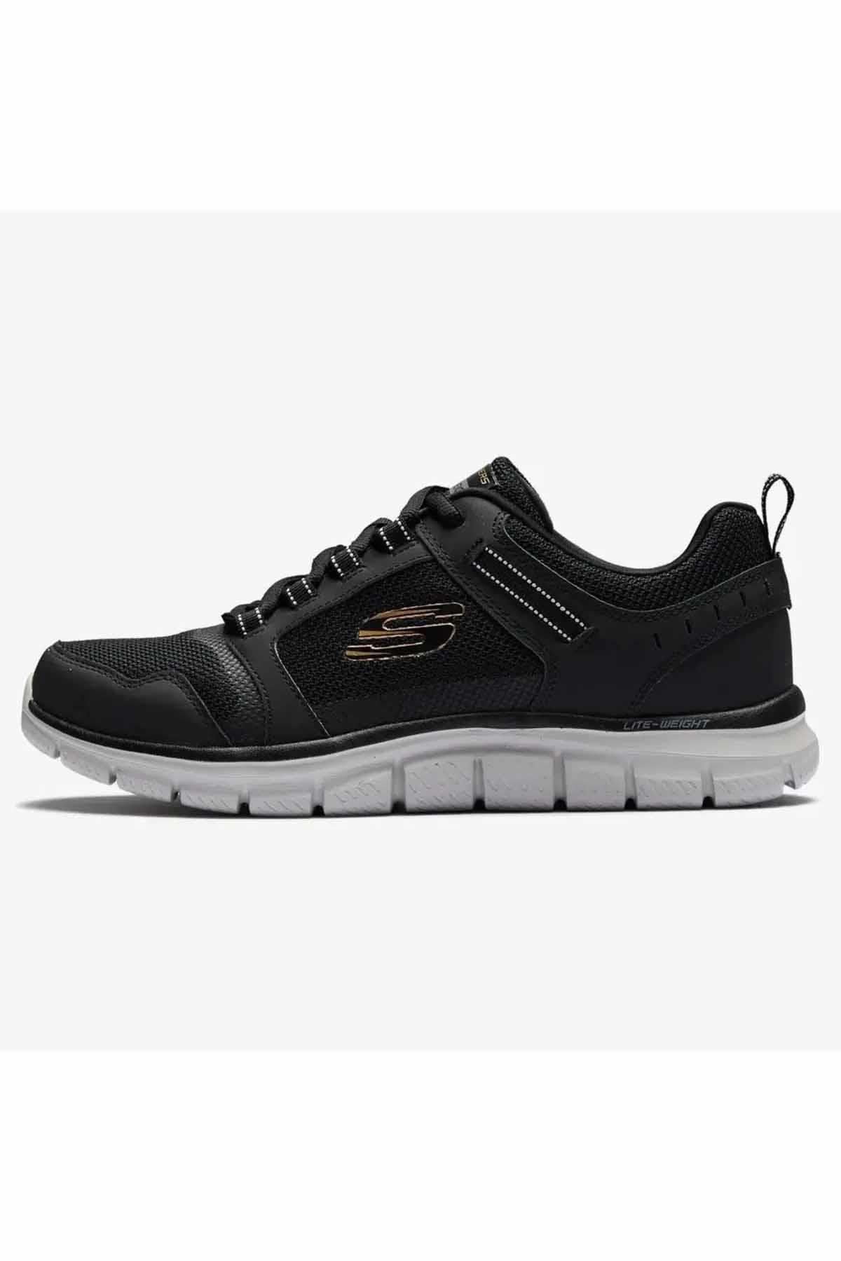 SKECHERSGünlük SporSkechers TRACK Erkek Günlük Spor Ayakkabı 232001TK BKGD Siyah-Gold