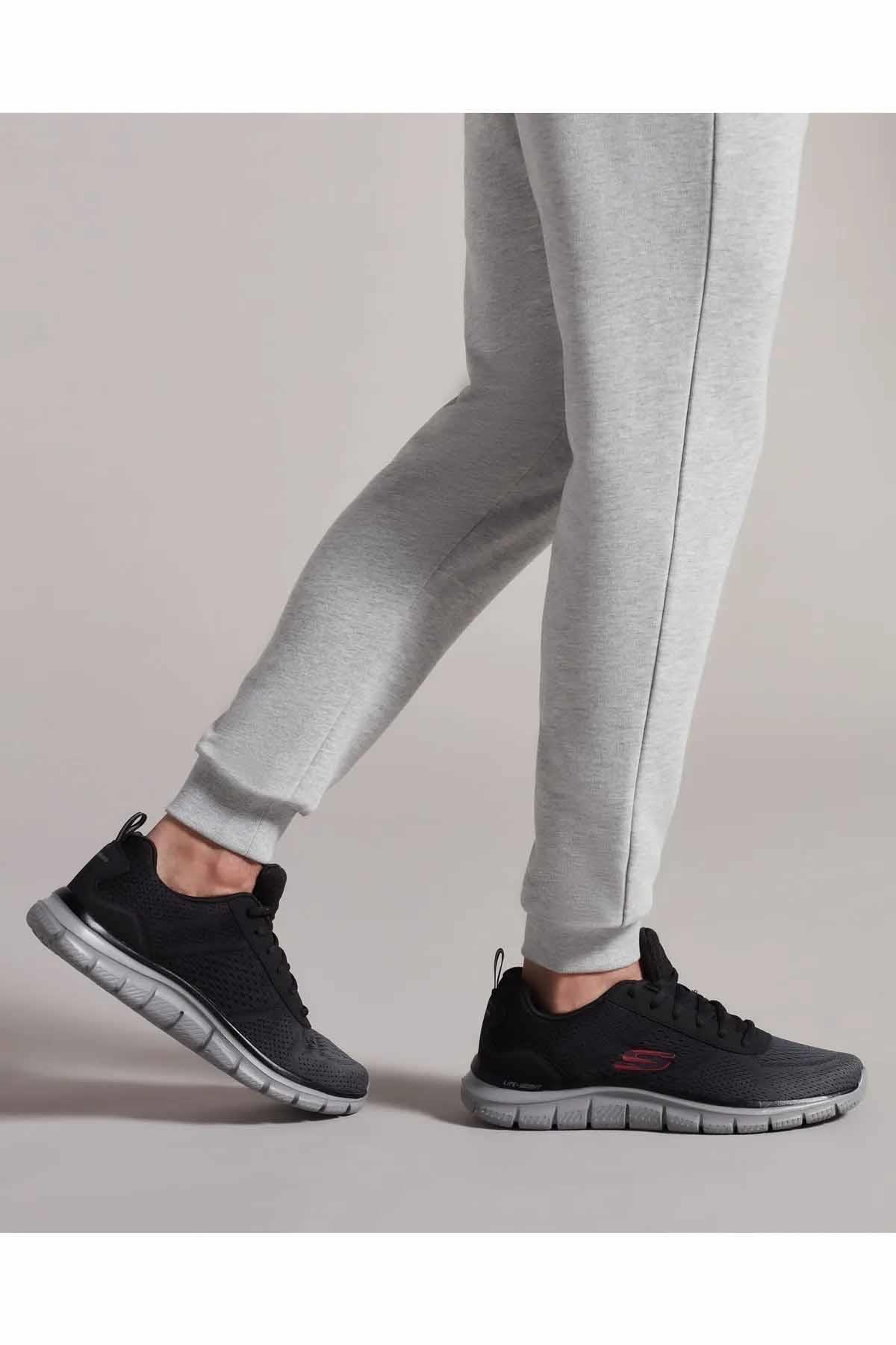 SKECHERSGünlük SporSkechers TRACK-RIPKENT Erkek Günlük Spor Ayakkabı 232399 BKCC Siyah-Gri