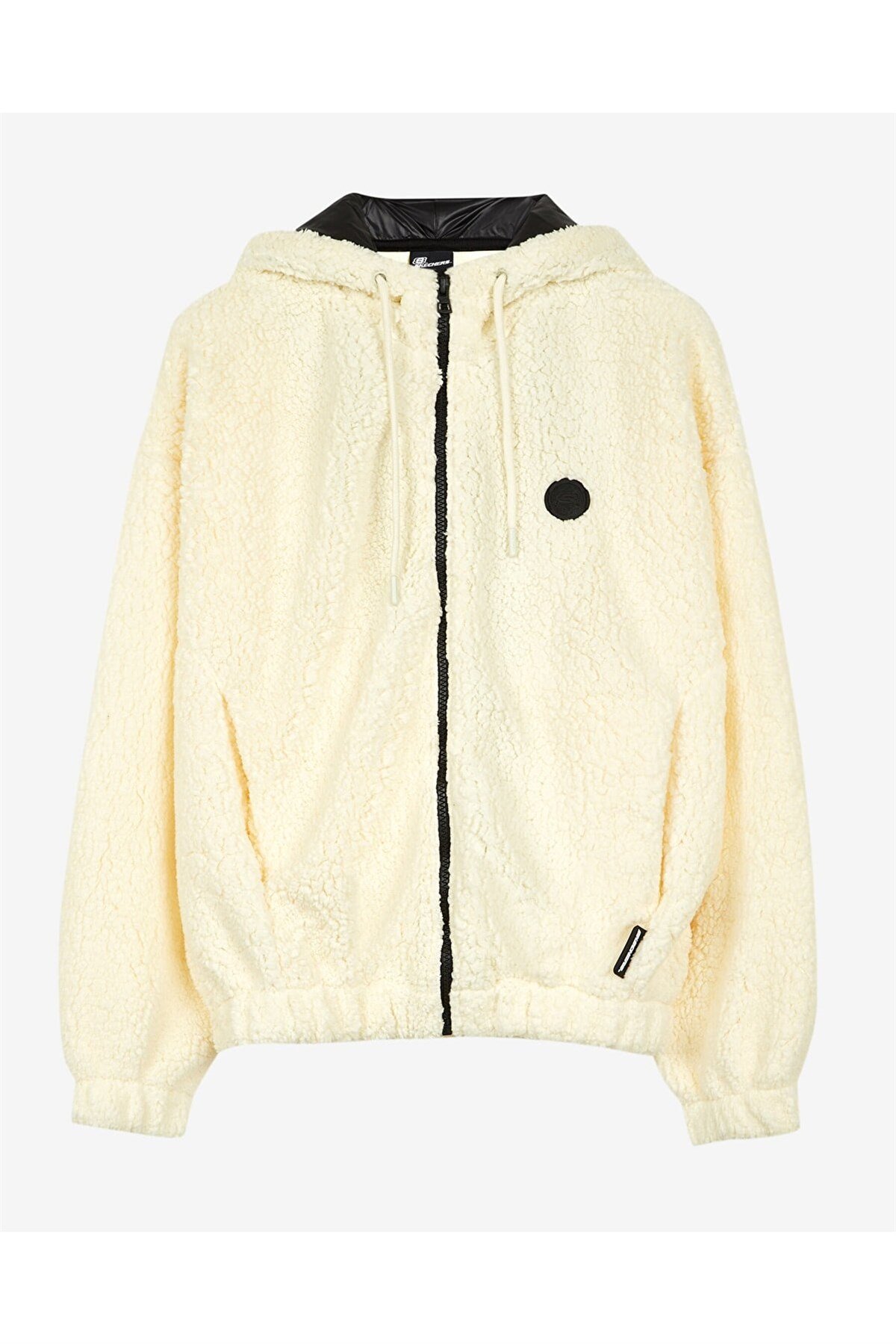 SKECHERSSweatshirtSkechers W Outdoor Fleece HZ Sherpa Sweatshirt Kadın Sweatshirt S222156-102 Off White