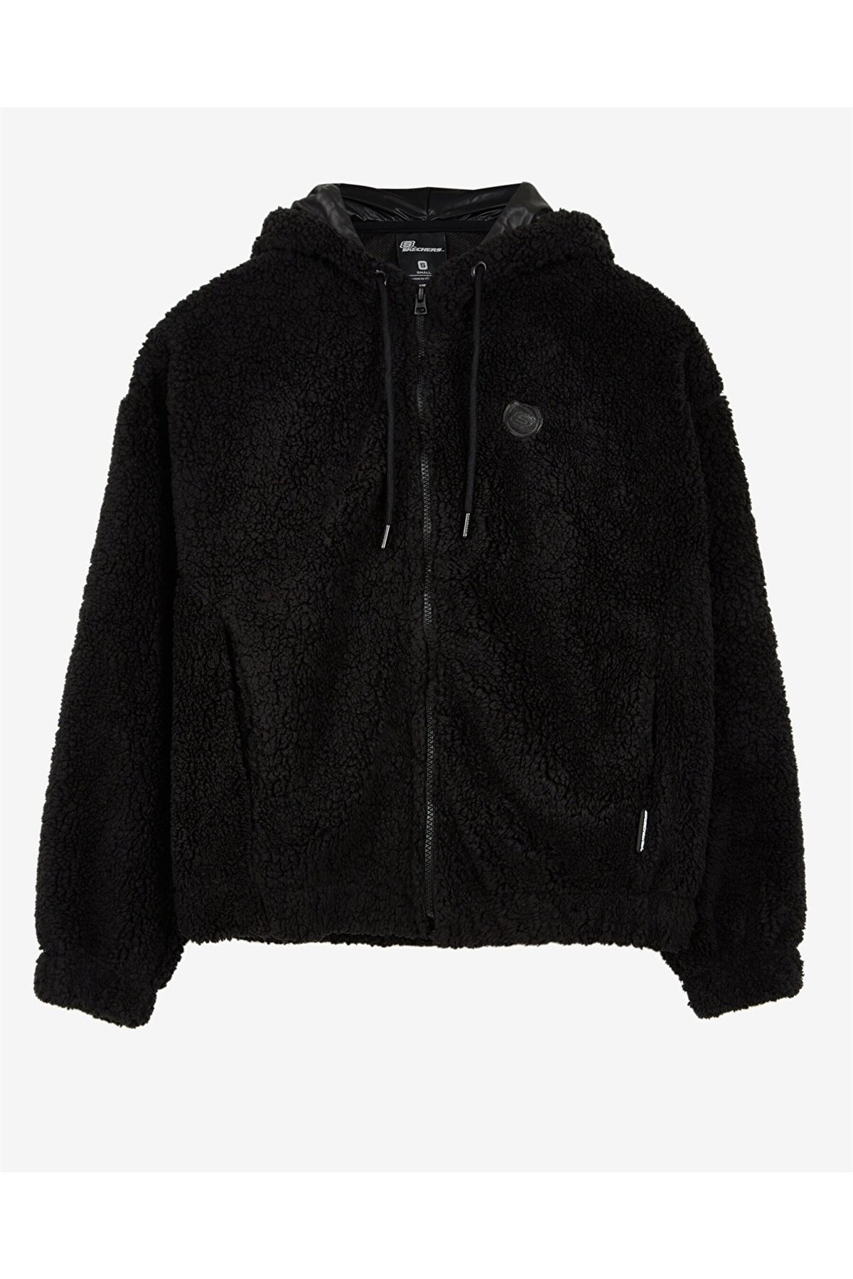 SKECHERSSweatshirtSkechers W Outdoor Fleece HZ Sherpa Sweatshirt Kadın Sweatshirt S222156-001 Black