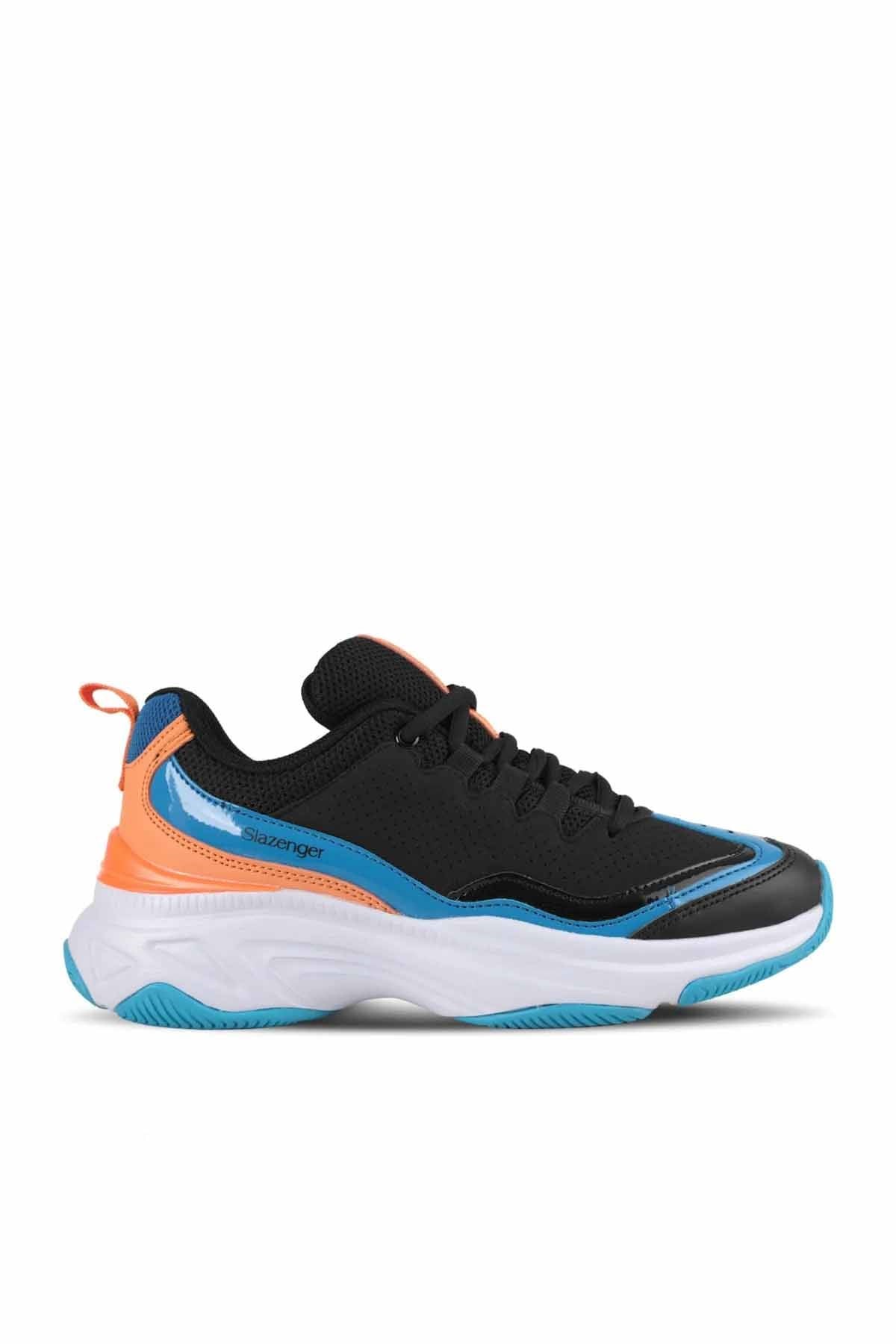 SLAZENGERGünlük SporSlazenger Kadın Sneaker Yüksek Topuk(4,5cm) Kadın Günlük Spor Ayakkabı SA13LK018-510Siyah-Byz
