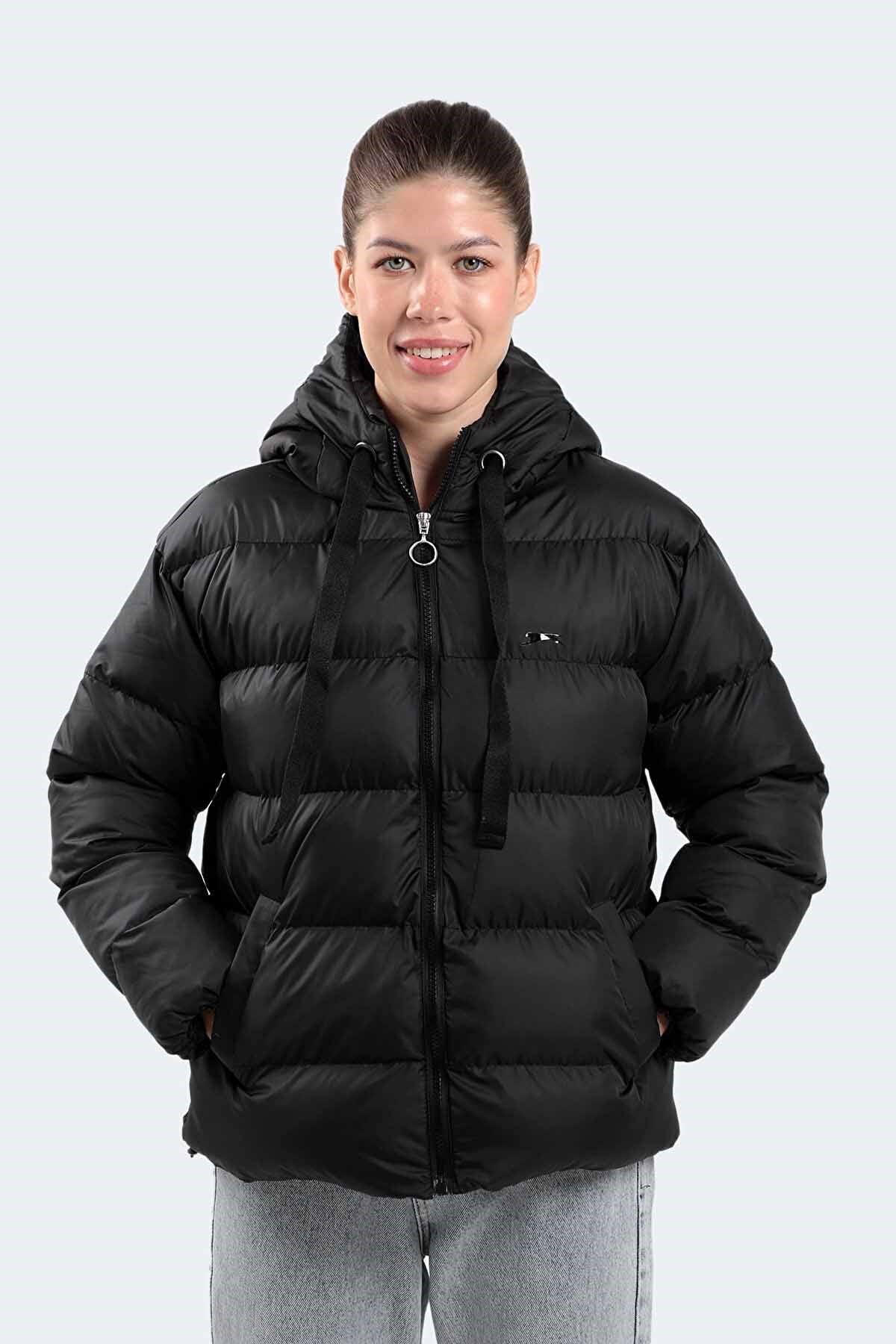 SLAZENGERMontSlazenger BRENDA I Kadın Mont ST22JK001-500Siyah