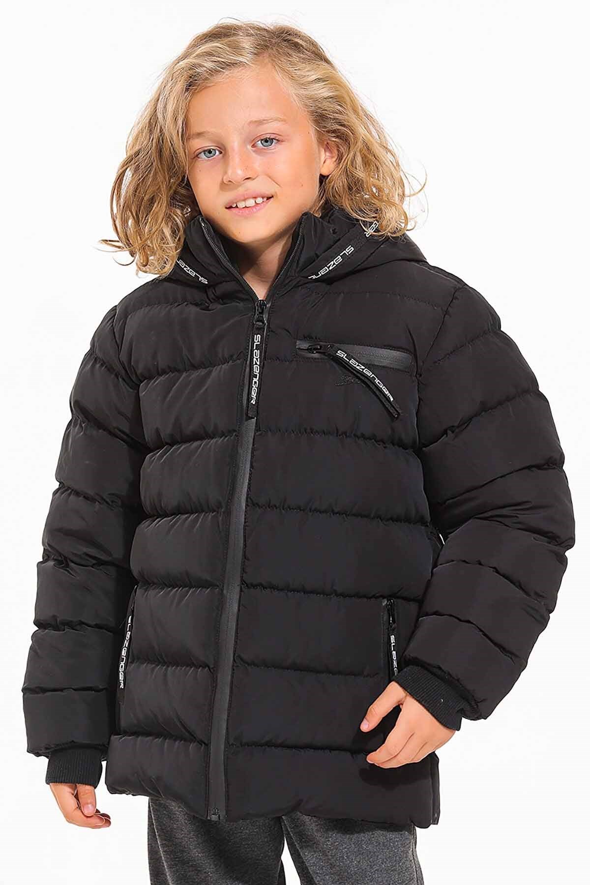 SLAZENGERMontSlazenger Captain Kaban Çocuk Mont ST21JC009-500Siyah
