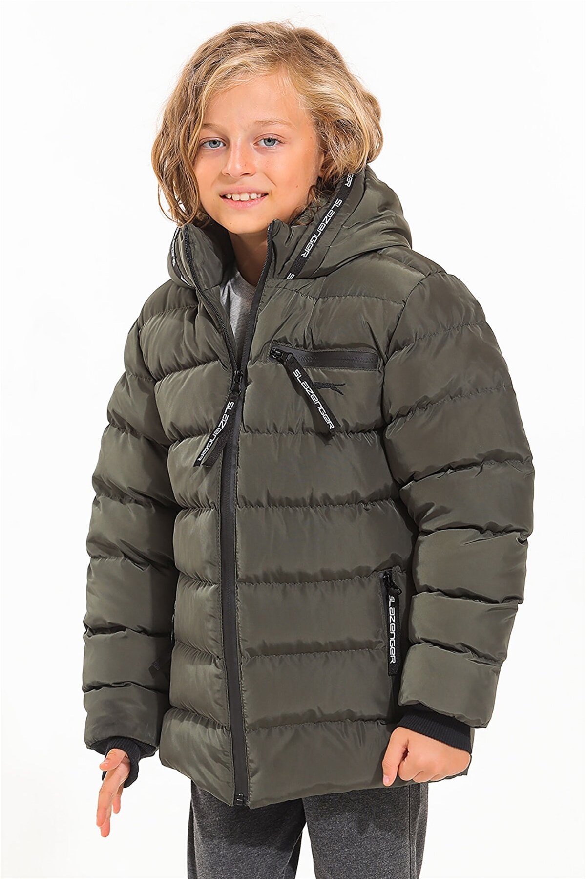 SLAZENGERMontSlazenger Captain Kaban Çocuk Mont ST21JC009-800Haki