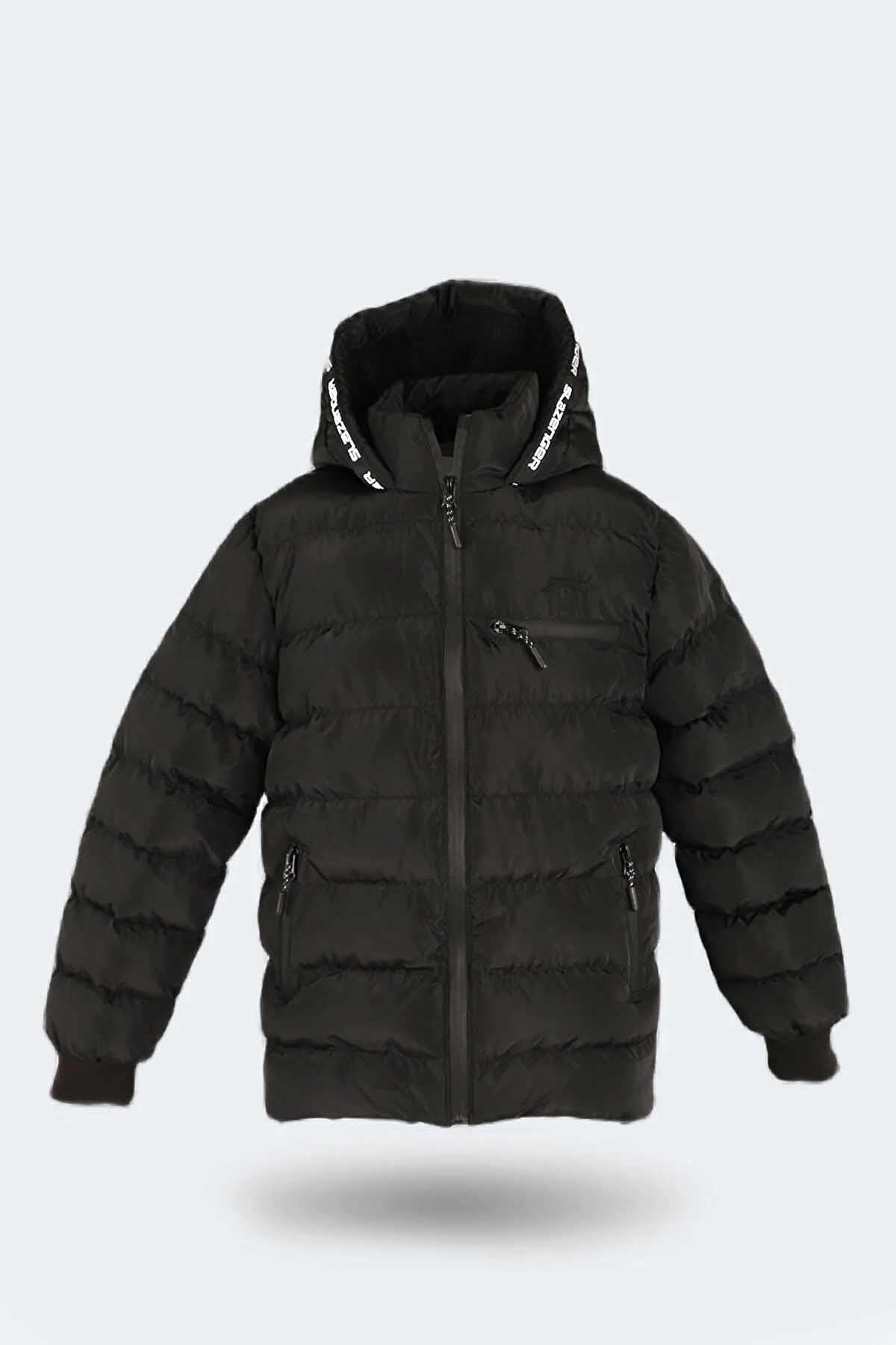 SLAZENGERMontSlazenger Çocuk Mont Captıan Çocuk Mont ST23JC025-500-1Siyah