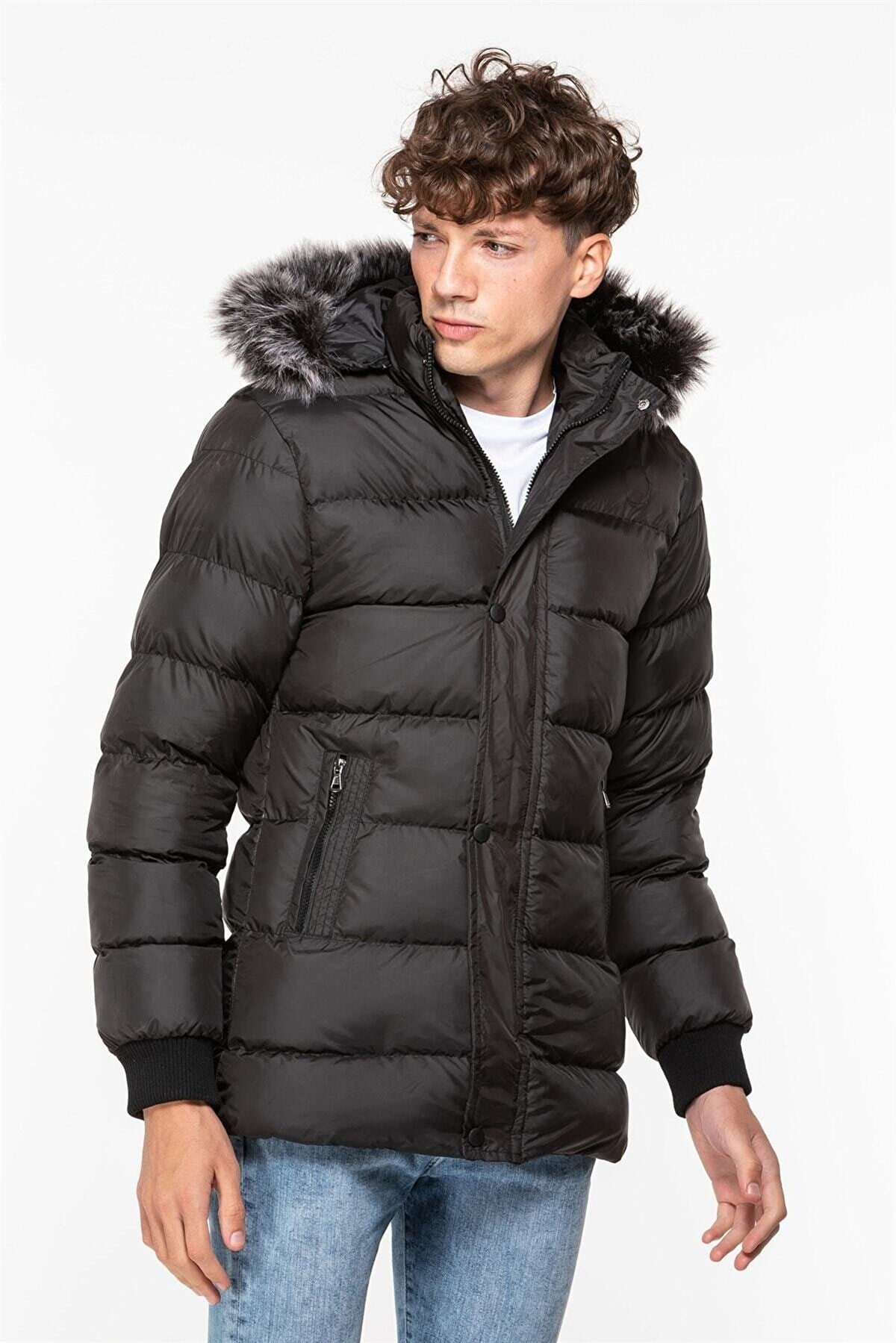 SLAZENGERMontSlazenger Harshal Erkek Mont ST21JE011-500RSSIYAH