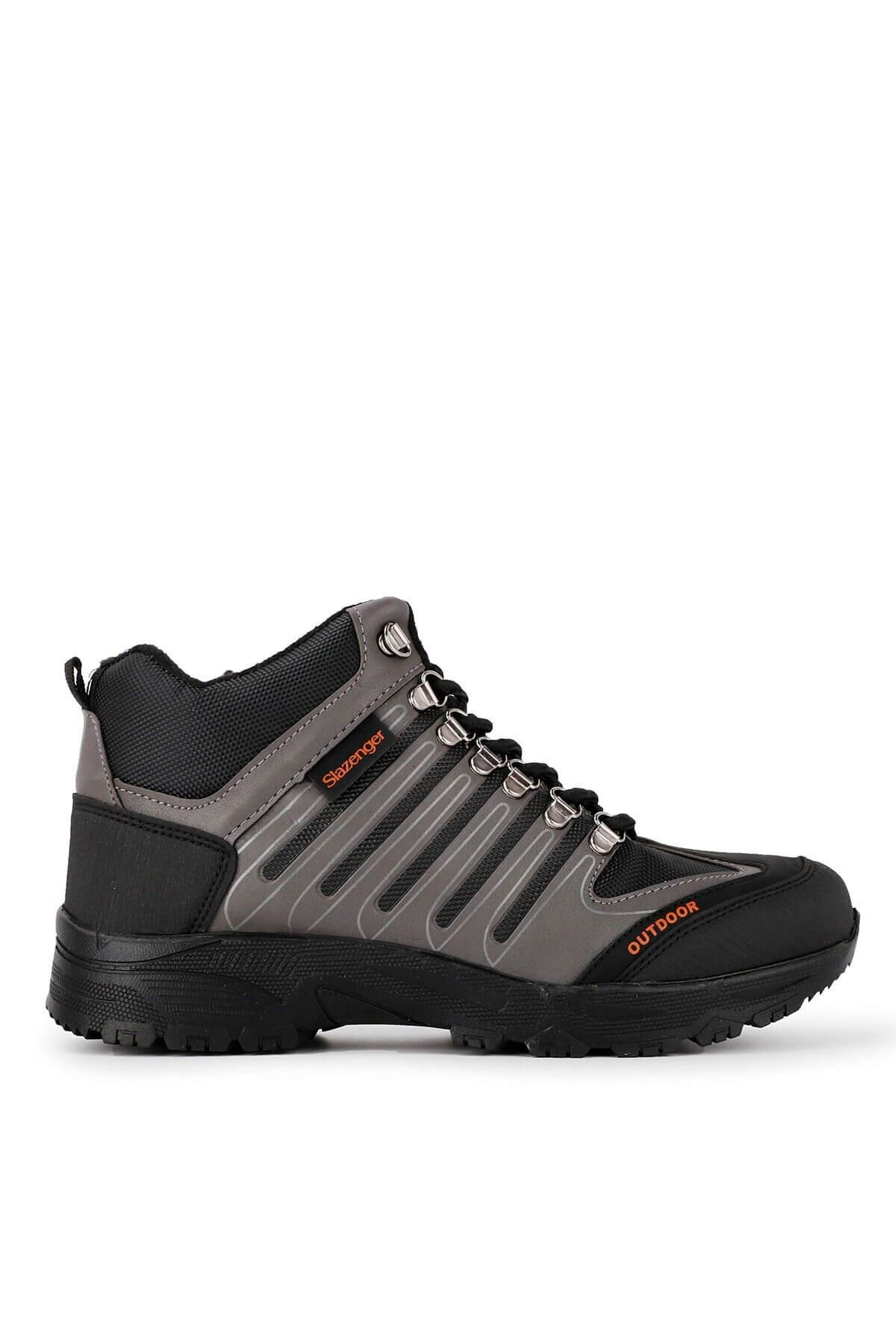 SLAZENGEROutdoorSlazenger Yandan Fermuarlı Erkek Outdoor Ayakkabı SA20OE021-230GRI