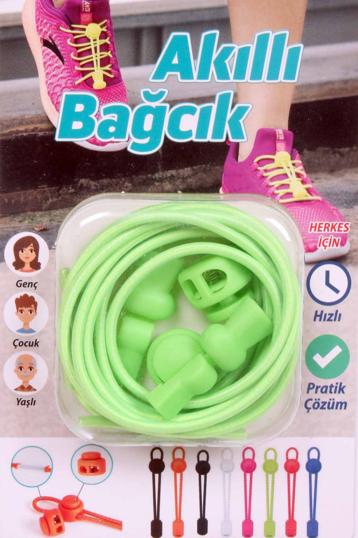 SP AKILLI BAĞCIK Unisex Bağcık SSABYEŞİL
