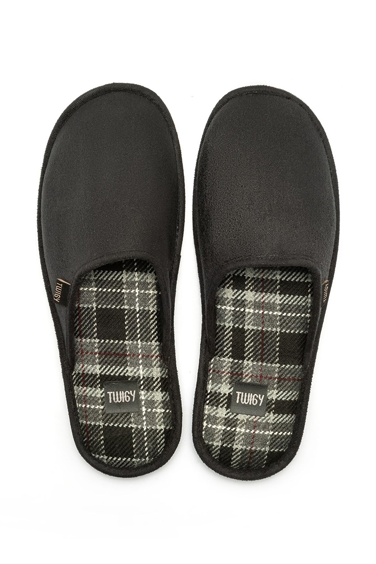 TWIGYEv TerliğiTwigy Pele Erkek Ev Terliği Ayakkabı YY0207Siyah