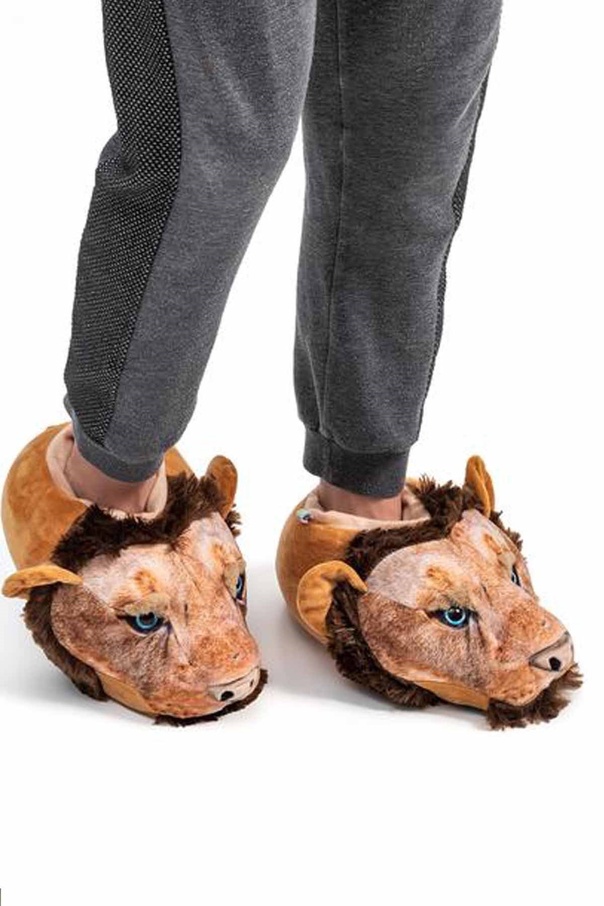 TWIGYPandufTwigy Aslan-2 Erkek Panduf Ayakkabı YY0269Kahve