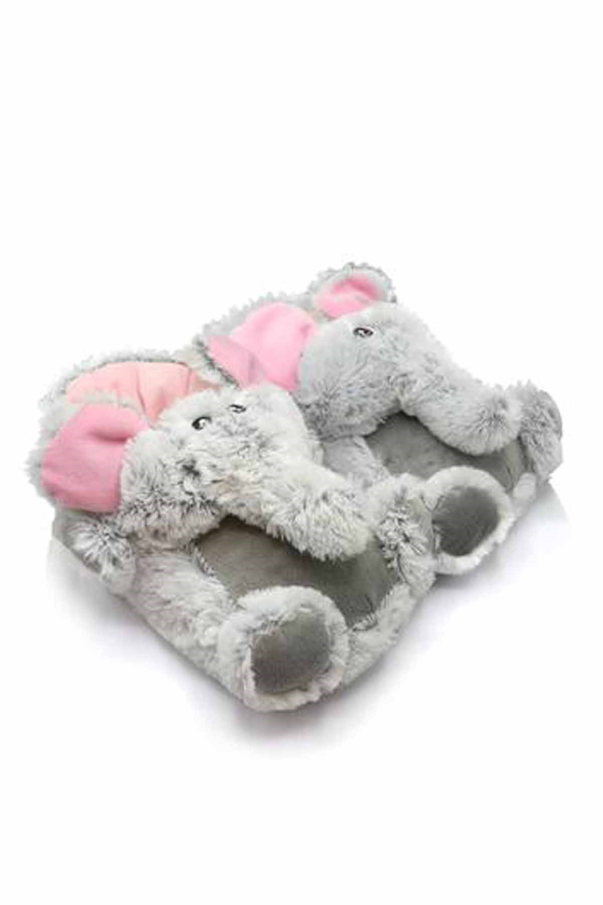 TWIGYPandufTwigy Elephant Kadın Panduf Ayakkabı YY0291Gri