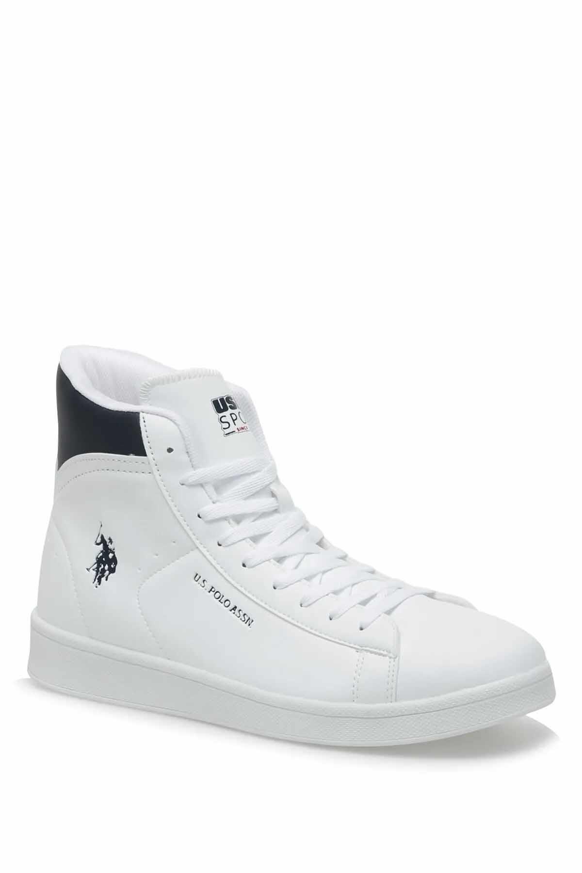 U.S. POLO ASSNBotU.S. Polo Boğazlı Erkek Spor  Tibet Hi Erkek Bot Ayakkabı 101164569-1BEYAZ