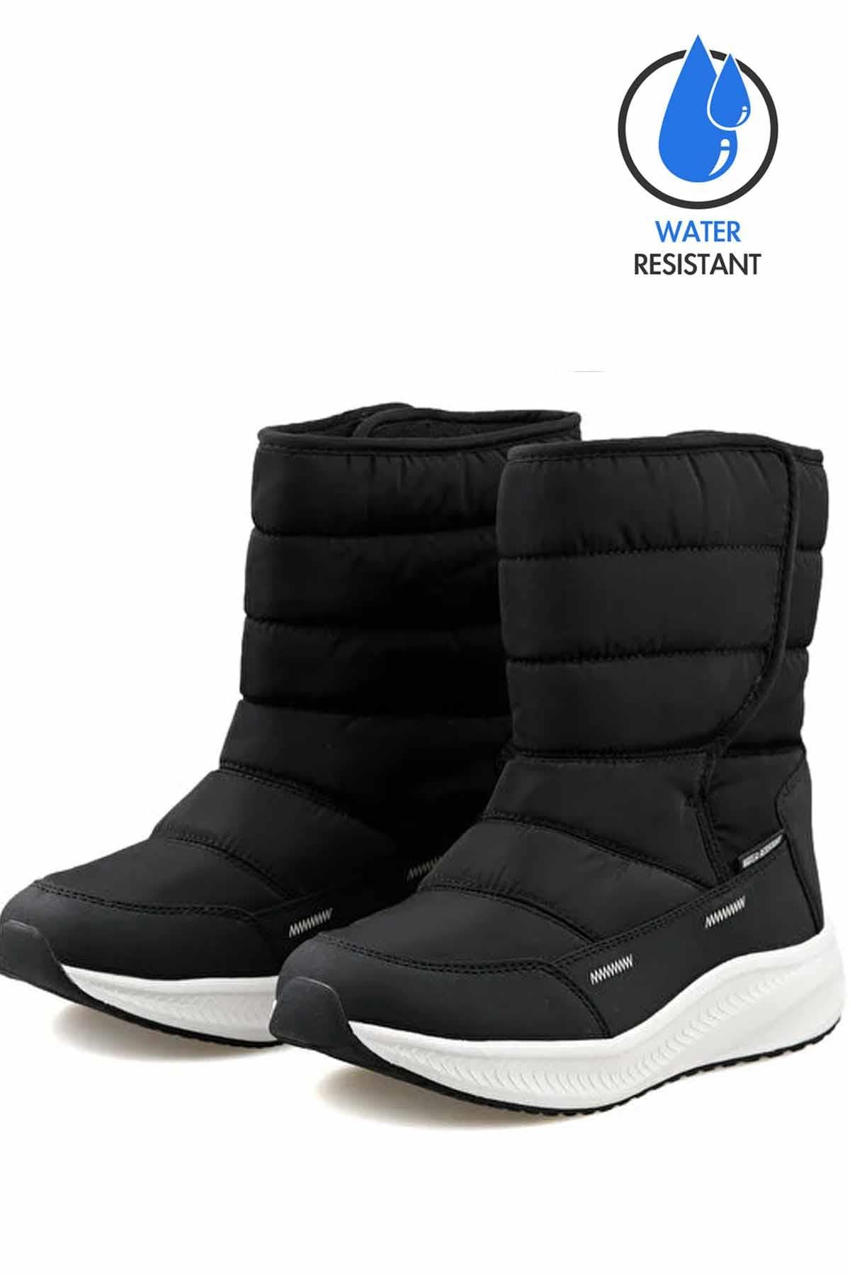 U.S. POLO ASSNBotU.S Polo Assn. Kadın Kar Botu Kadın Bot Ayakkabı 1013922386-9Siyah-Byz