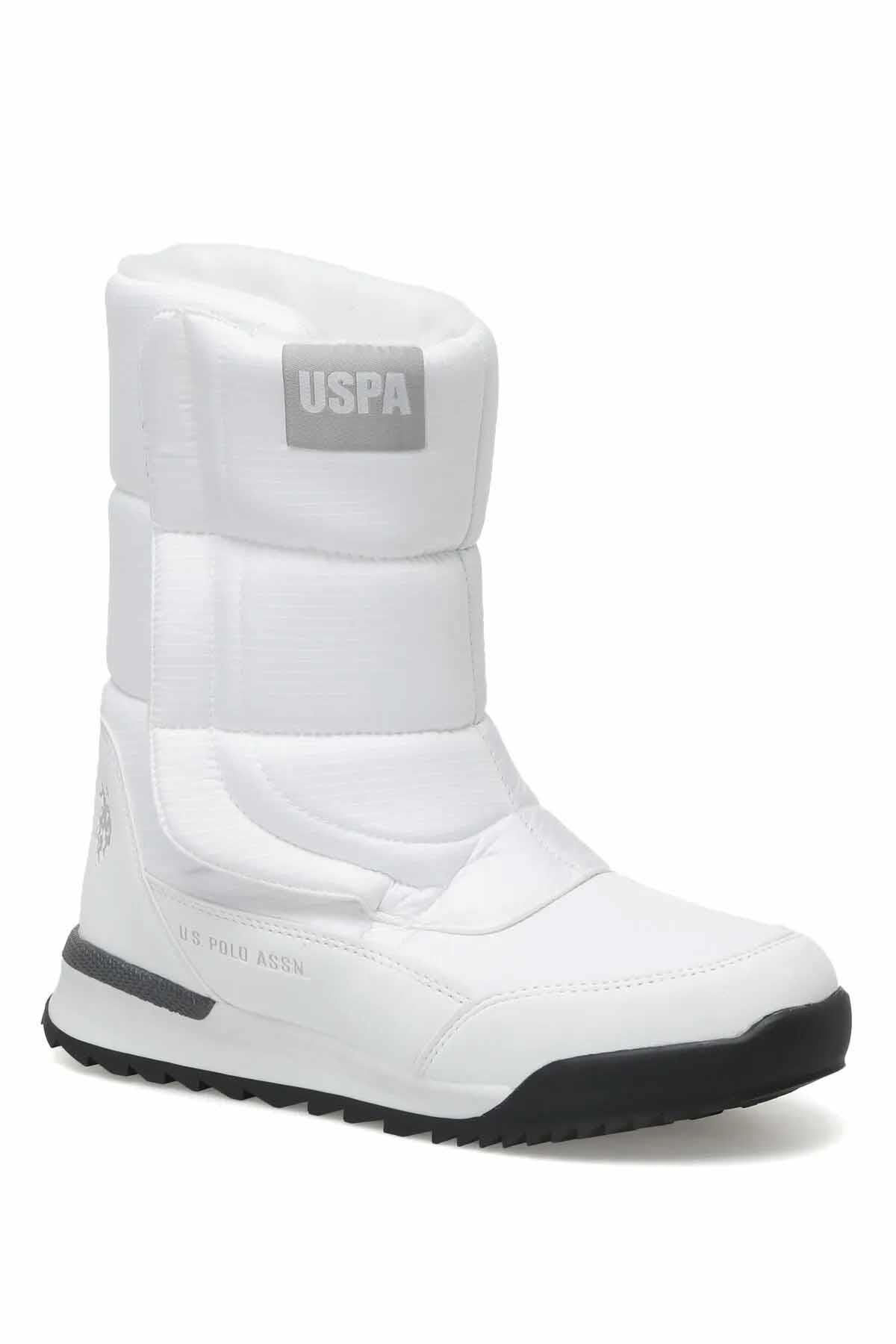 U.S. POLO ASSNBotUS Polo Clark B7 Kadın Bot Ayakkabı 101050552-1BEYAZ