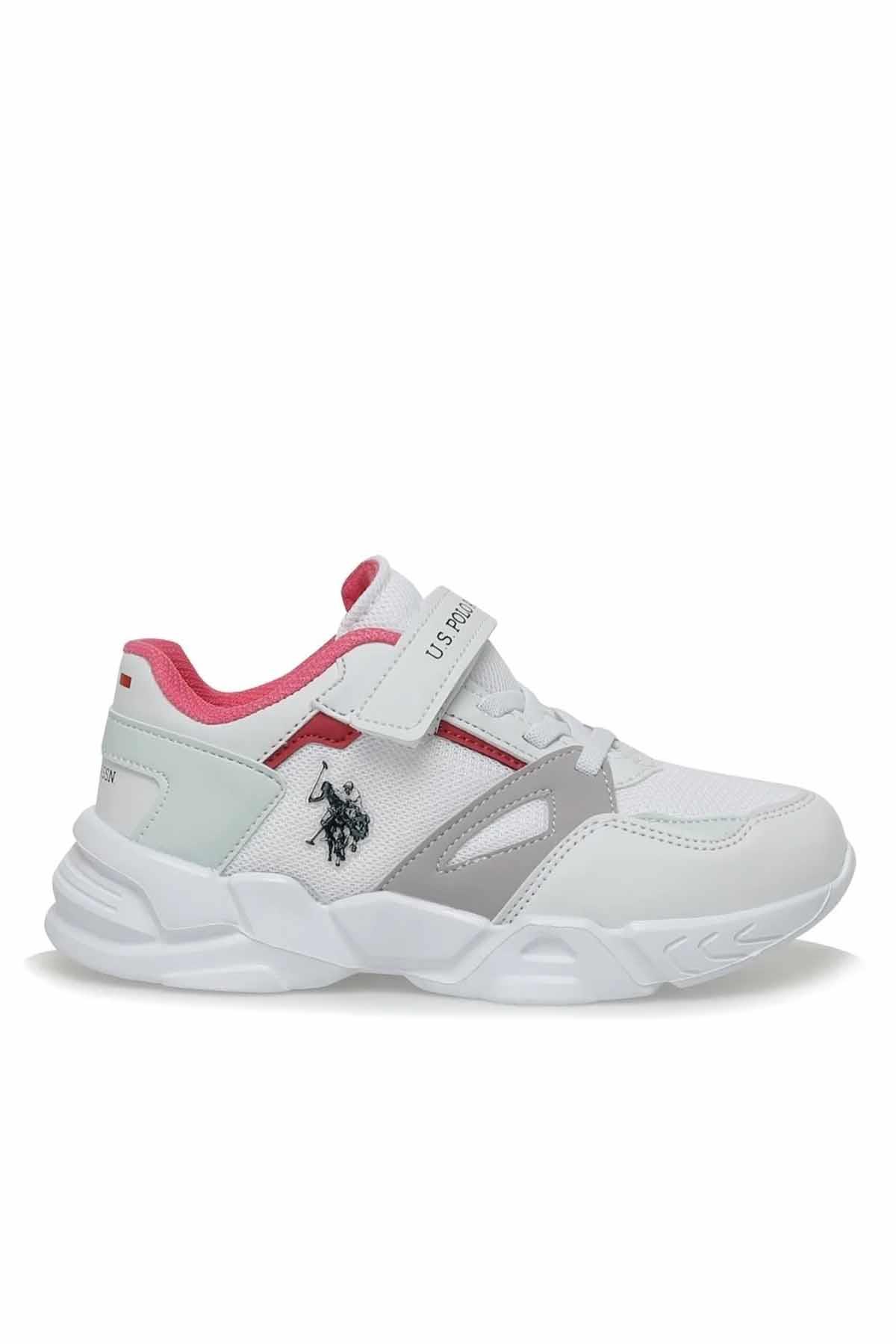 U.S. POLO ASSNGünlük SporU.S Polo Assn. Hold JR 3FX Çocuk Günlük Spor Ayakkabı 101267915BEYAZ