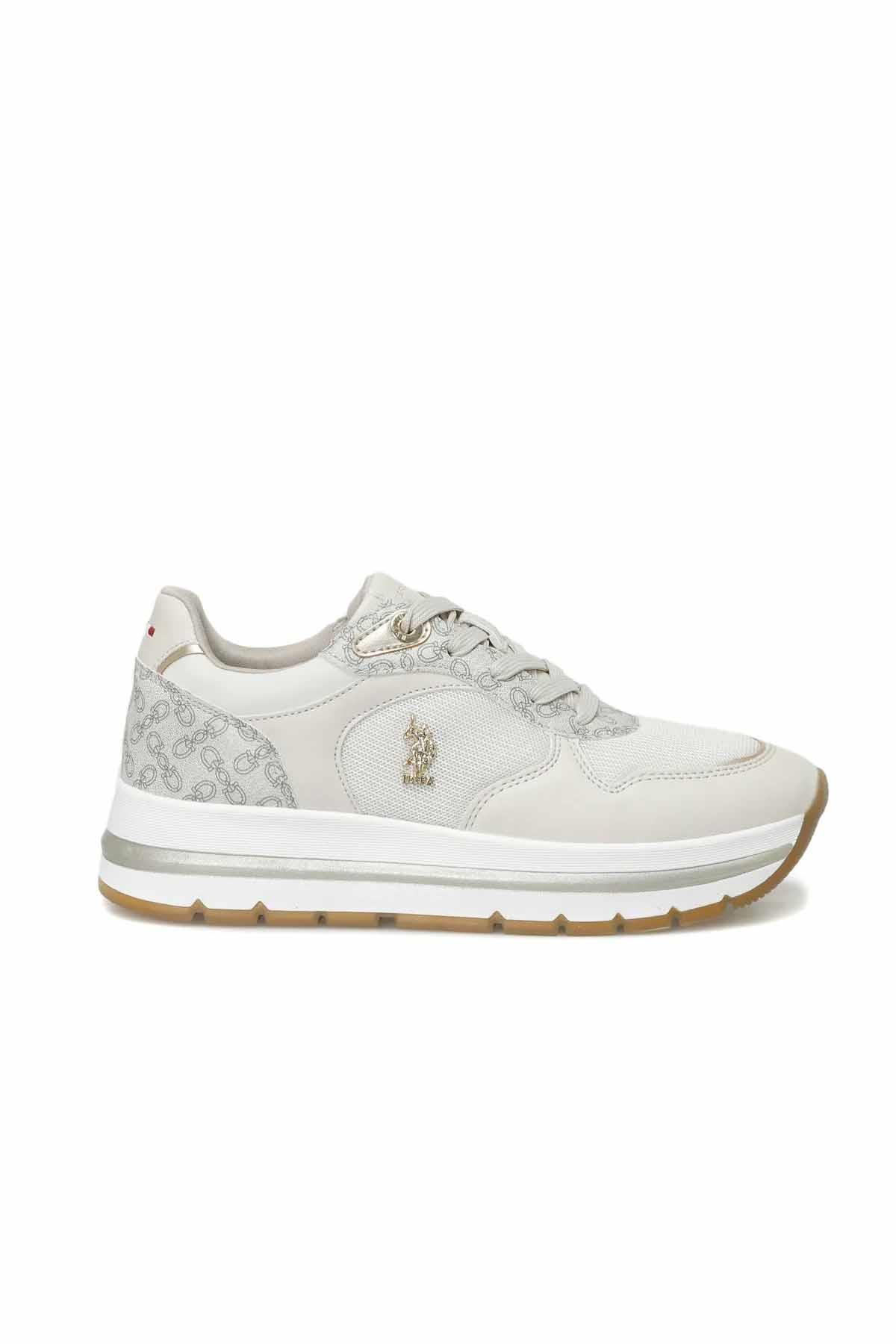 U.S. POLO ASSNGünlük SporU.S Polo Assn. Shery 5FX Kadın Spor Ayakkabı Kadın Günlük Spor Ayakkabı 101947313Bej