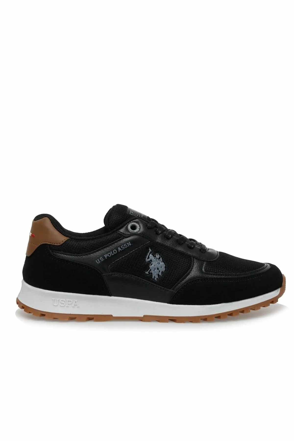 U.S. POLO ASSNGünlük SporU.S Polo Assn.Bronx 3FX Erkek Günlük Spor Ayakkabı 101340133SIYAH