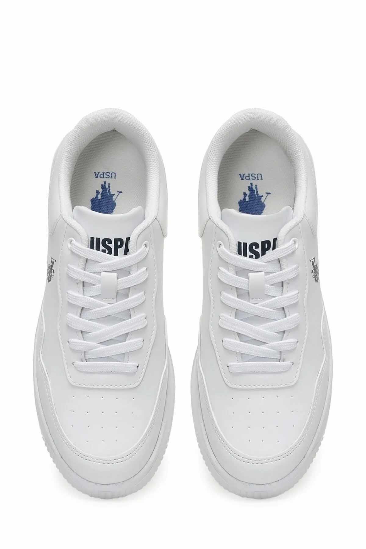 U.S. POLO ASSNGünlük SporU.S Polo Assn. ABE 3PR Kadın Günlük Spor Ayakkabı 101389870BEYAZ