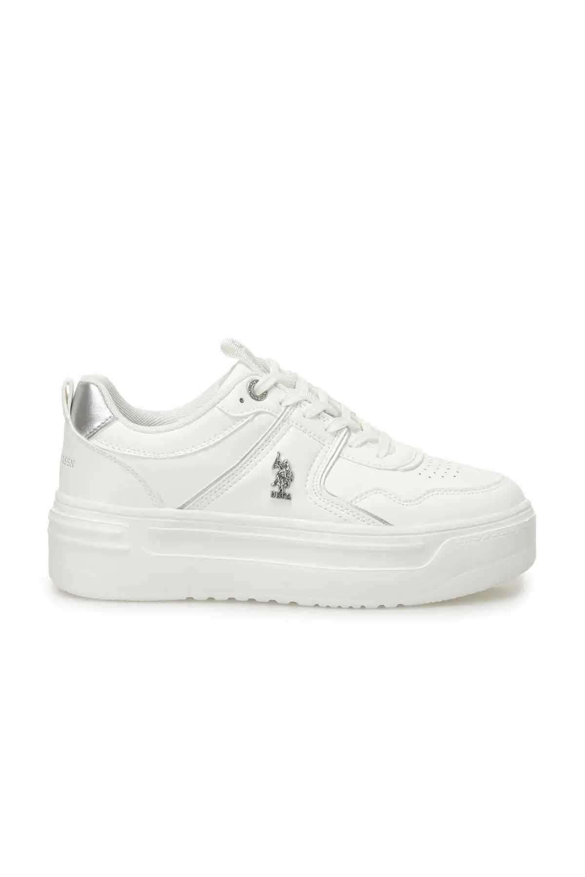 U.S. POLO ASSNGünlük SporU.S Polo Assn. Clarke 5FX Kadın Spor Ayakkabı Kadın Günlük Spor Ayakkabı 101946719BEYAZ