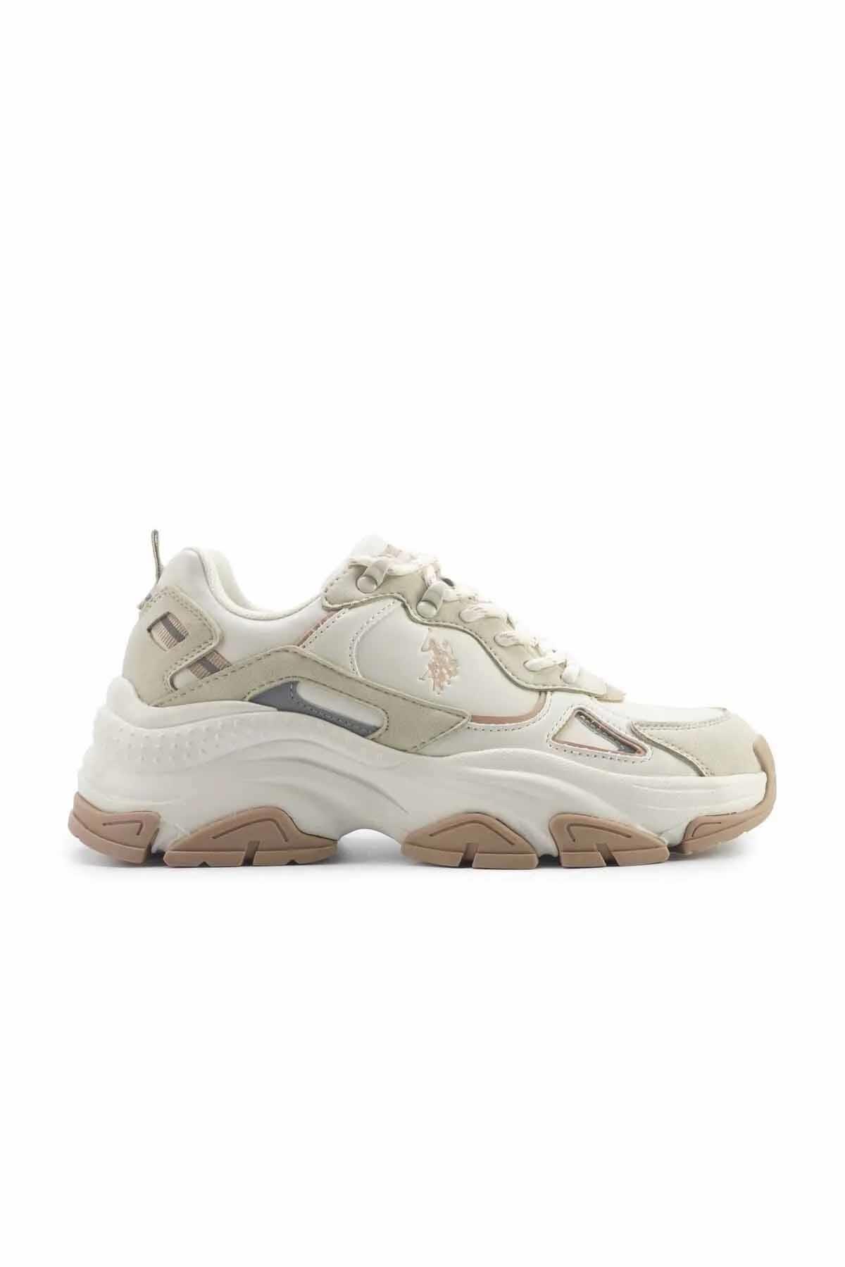 U.S. POLO ASSNGünlük SporUs Polo Assn. Kalista 5-FX Kadın Günlük Spor Ayakkabı 10194766Bej