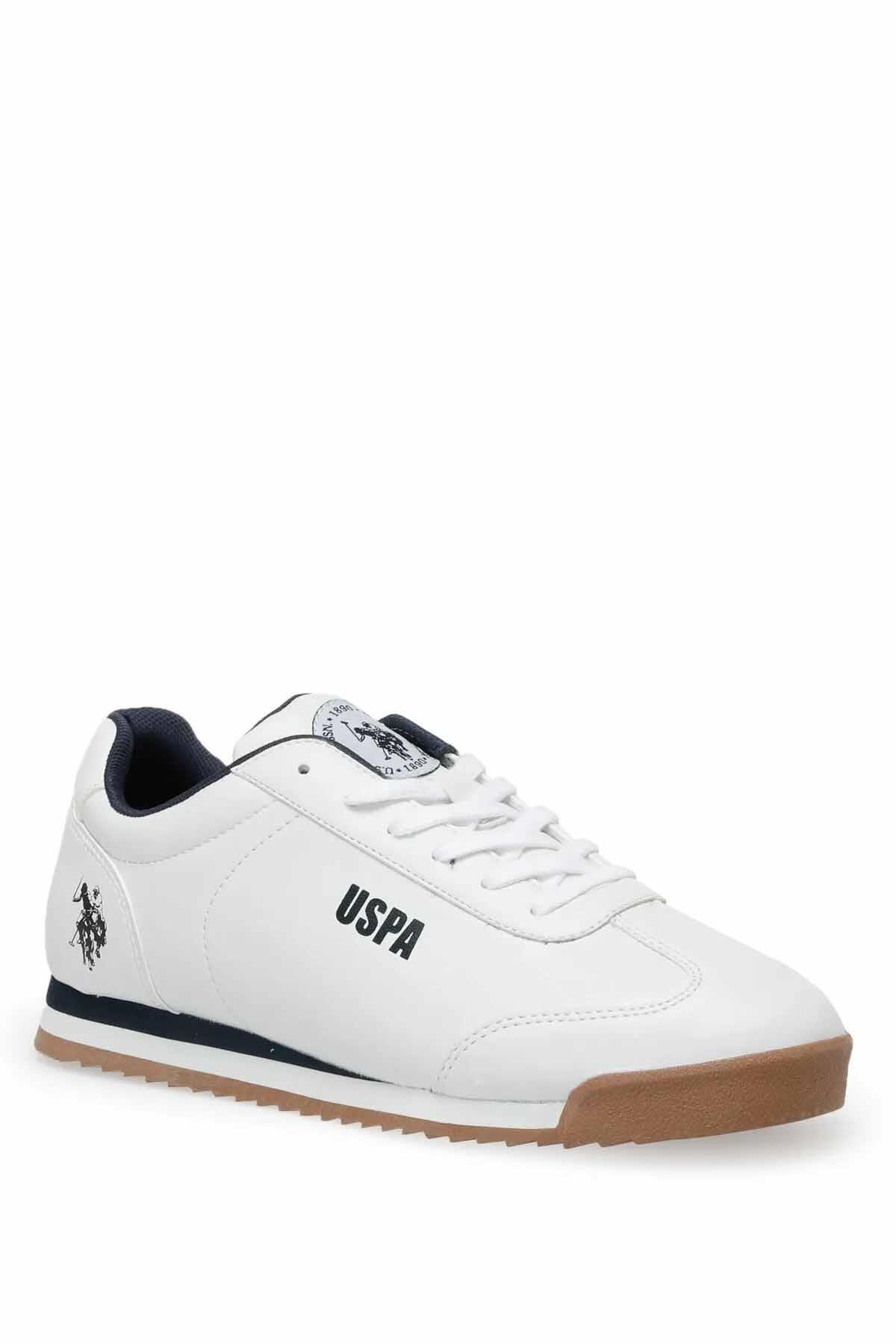 U.S. POLO ASSNGünlük SporUS Polo Assn .DEEP Erkek Günlük Spor Ayakkabı 101390056-1BEYAZ