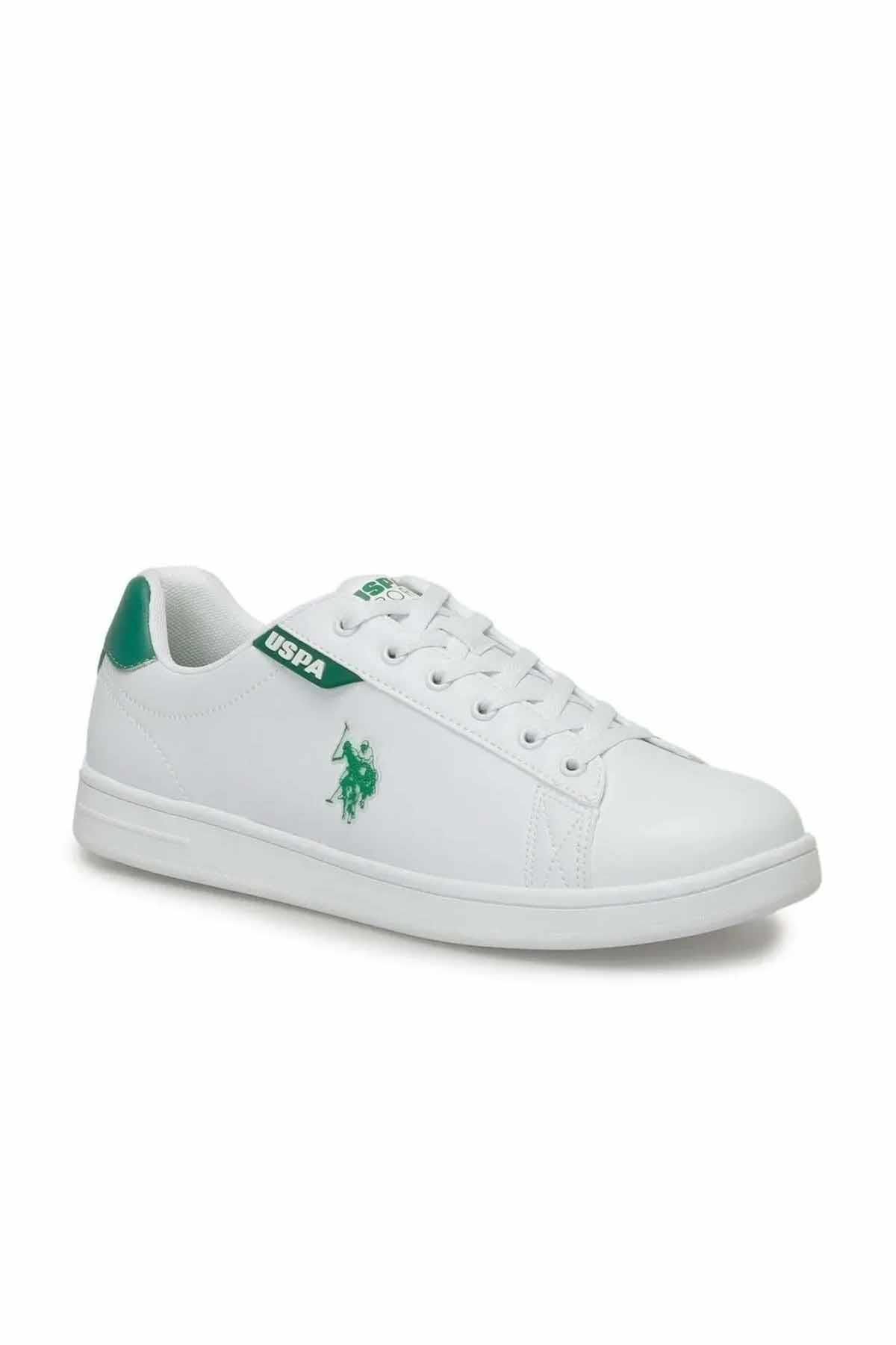 U.S. POLO ASSNSneakerU.S Polo Assn. Costa Beyaz Yeşil Erkek Sneaker Ayakkabı 101947785BEYAZ
