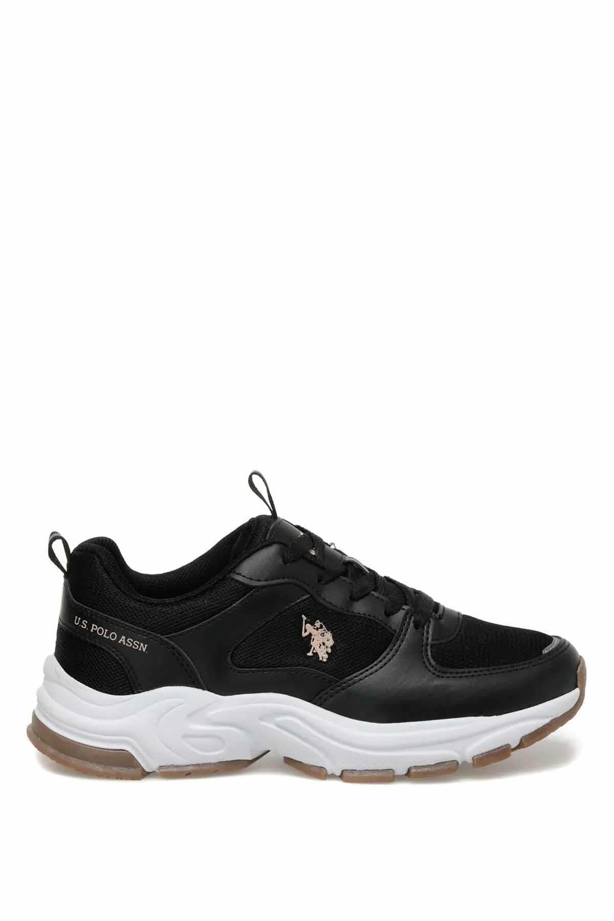 U.S. POLO ASSNSneakerU.S Polo Assn. Sorley Kadın Sneaker Ayakkabı 101502284-1Siyah