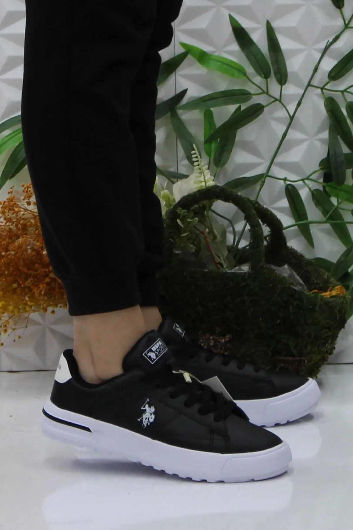 U.S. POLO ASSNSneakerU.S Polo Assn. Kadın Spor Ayakkabı Mango Kadın Sneaker Ayakkabı 101812764Siyah