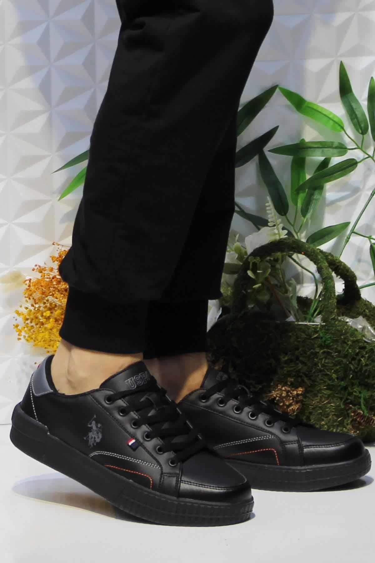 U.S. POLO ASSNSneakerU.S Polo Assn.Mayk 4PR Erkek Sneaker Ayakkabı 101816035SIYAH