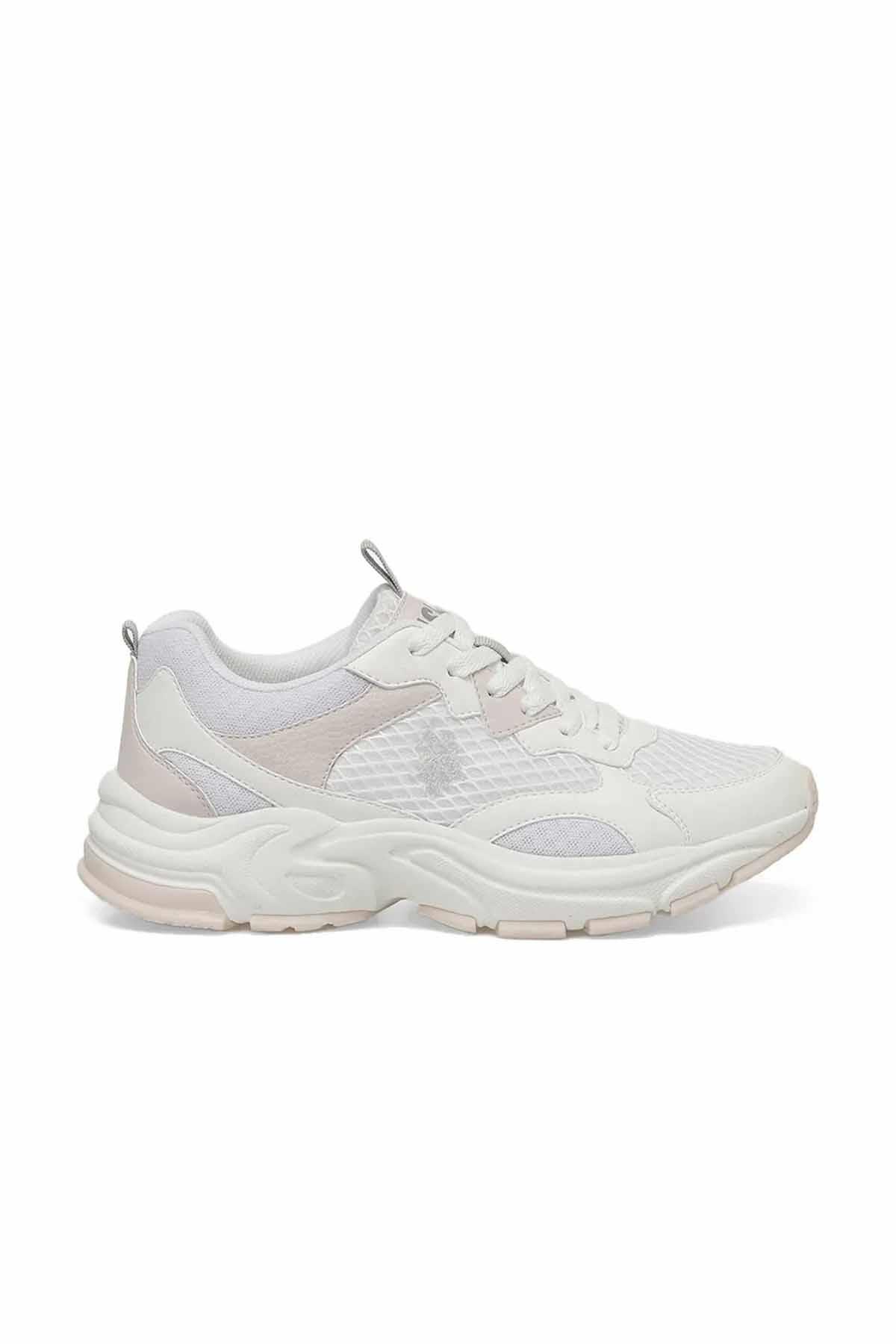 U.S. POLO ASSNSneakerU.S Polo Assn. Kadın Beyaz Spor Ayakkabı Sneaker Kadın Sneaker Ayakkabı 101501932-2BEYAZ