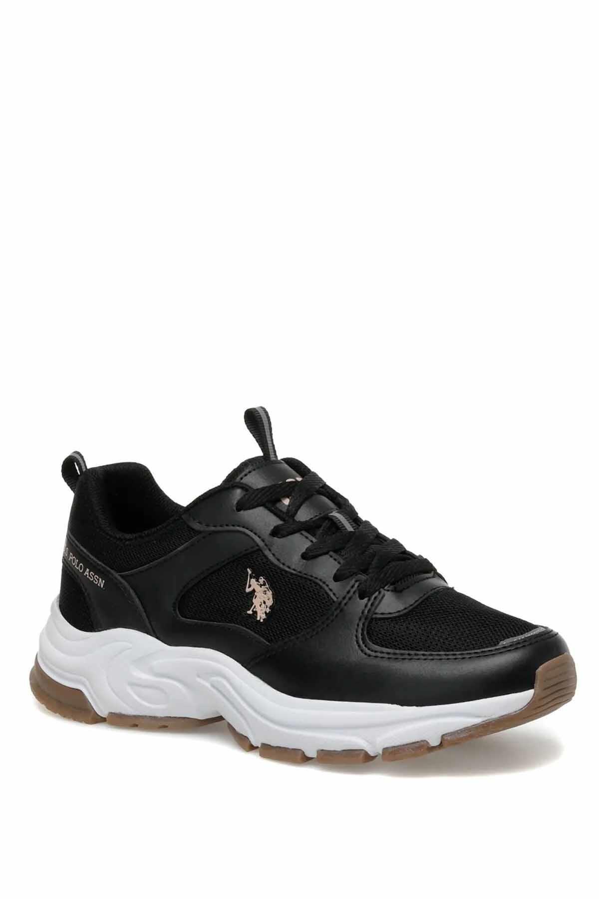 U.S. POLO ASSNSneakerU.S Polo Assn. Sorley Kadın Sneaker Ayakkabı 101502284Siyah
