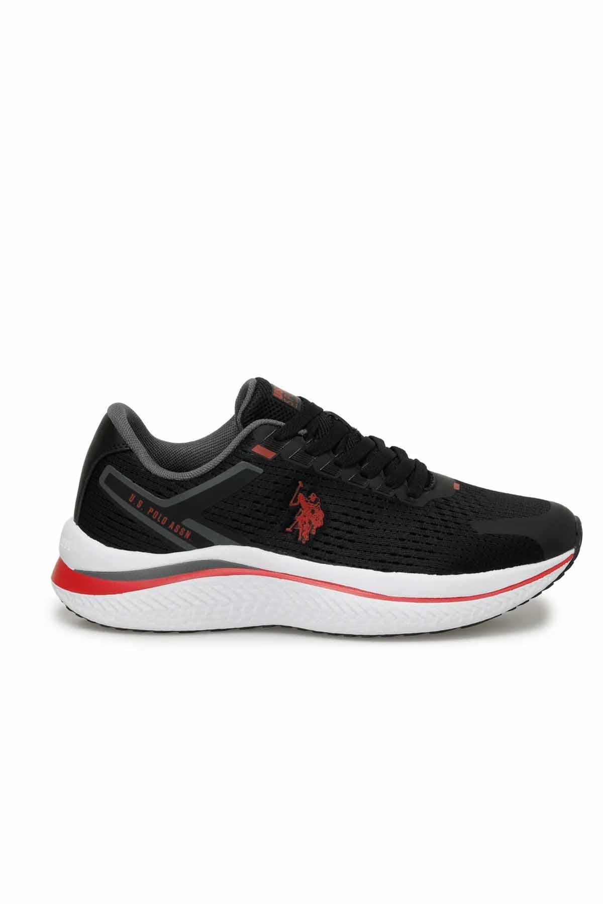 U.S. POLO ASSNSneakerU.S Polo Assn.Premium Genesis 4FX Erkek Sneaker Ayakkabı 101501784Siyah-Krmz