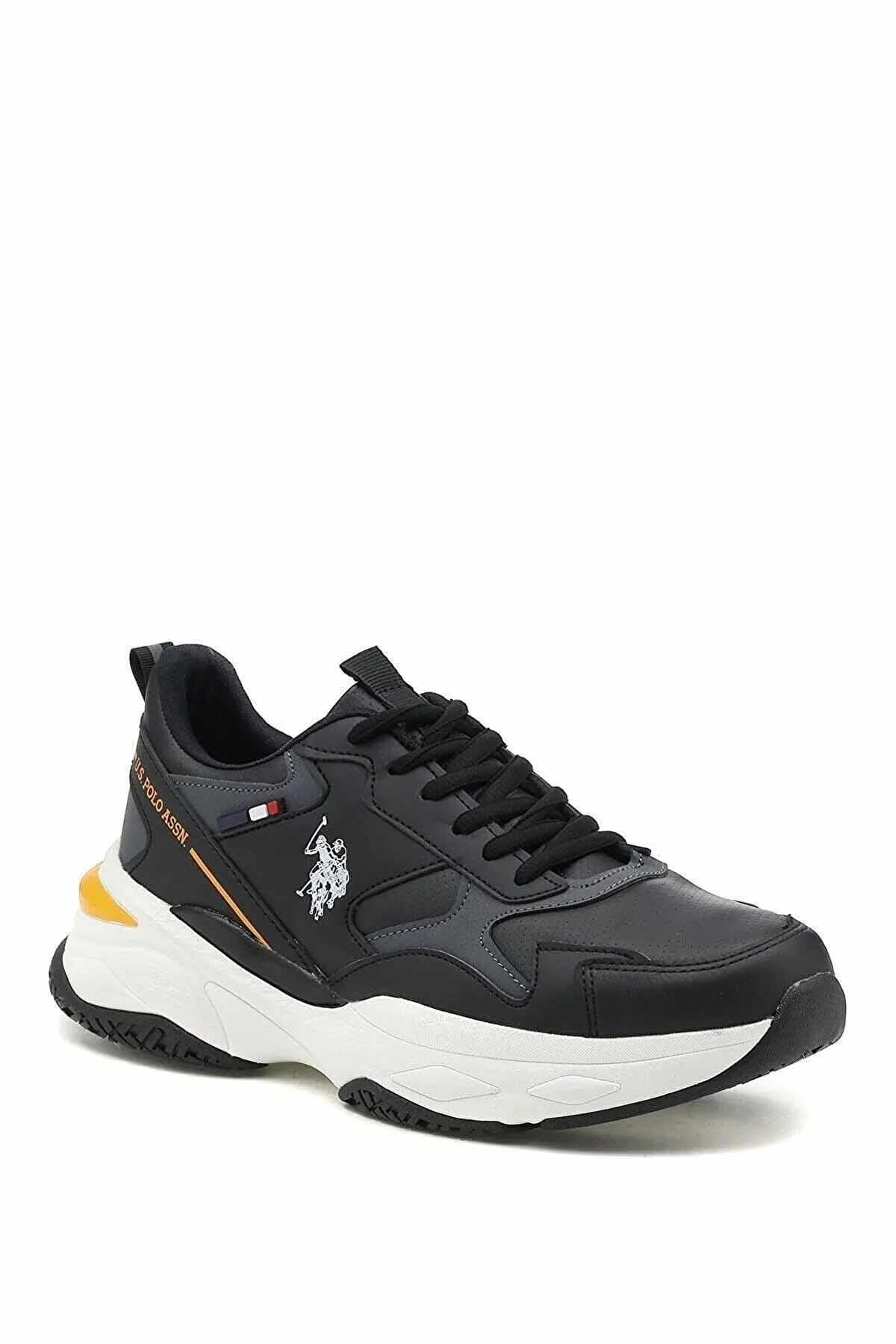 U.S. POLO ASSNSneakerU.S Polo Assn. Solıdar Erkek Sneaker Ayakkabı 101812499-1Siyah-Byz