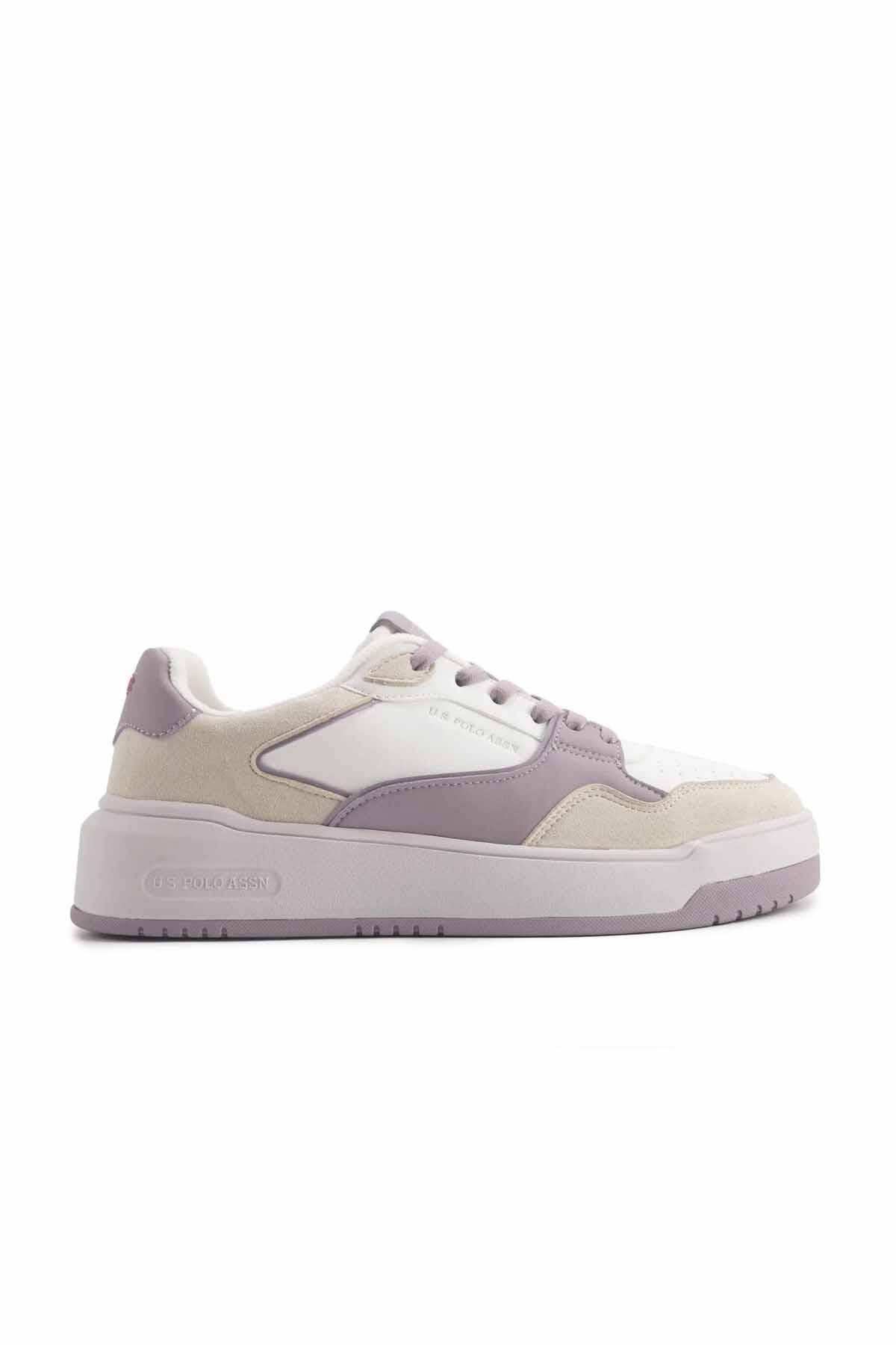 U.S. POLO ASSNSneakerU.S. Polo Assn. Tiana Kadın Sneaker Ayakkabı 101887254Beyaz/Lila
