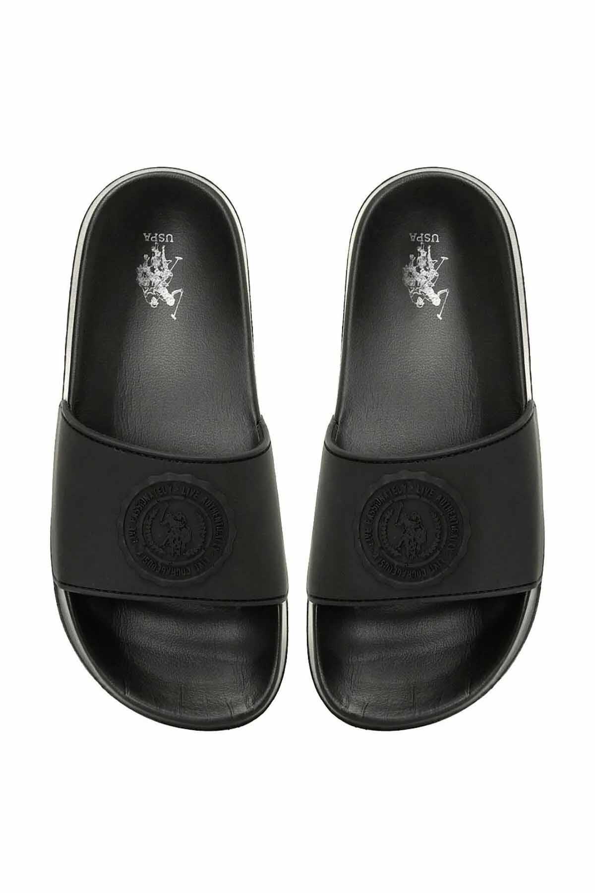 U.S. POLO ASSNTerlikU.S Polo Assn. Seth 5fx Kadın Terlik Ayakkabı 1019842082Siyah
