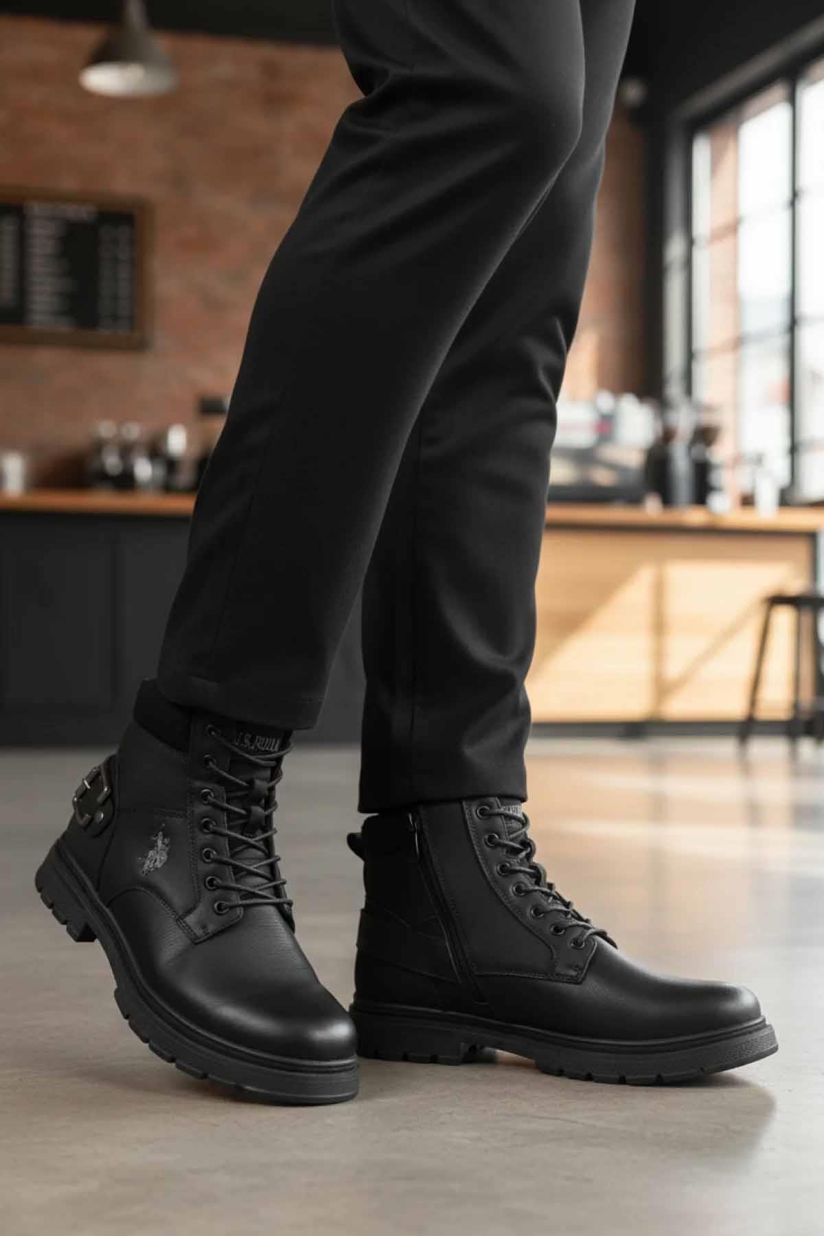 US POLO ASSN.BotU.S Polo Assn. Woxıc Erkek Bot Erkek Bot Ayakkabı 102038387Haki