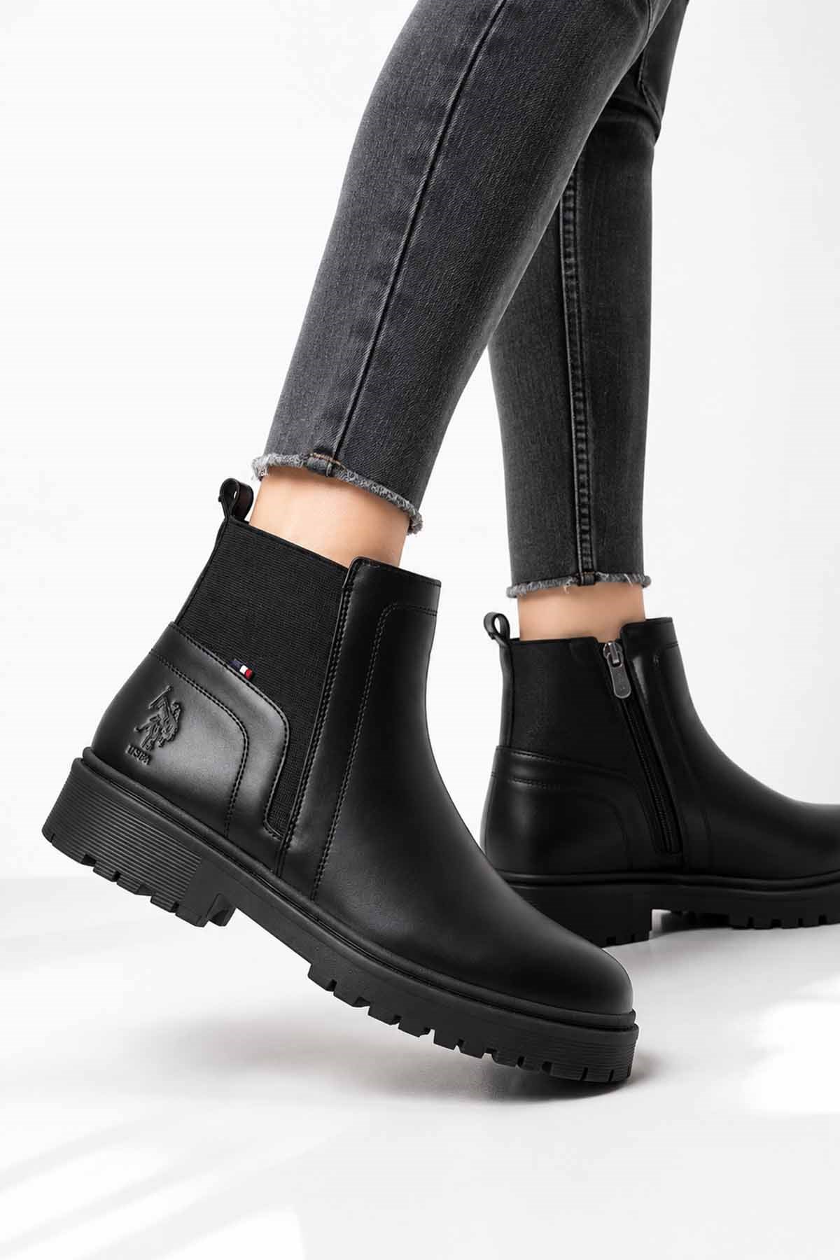 US POLO ASSN.BotU.s. Polo Assn. Sophia 6PR Kadın Bot 102716462SIYAH