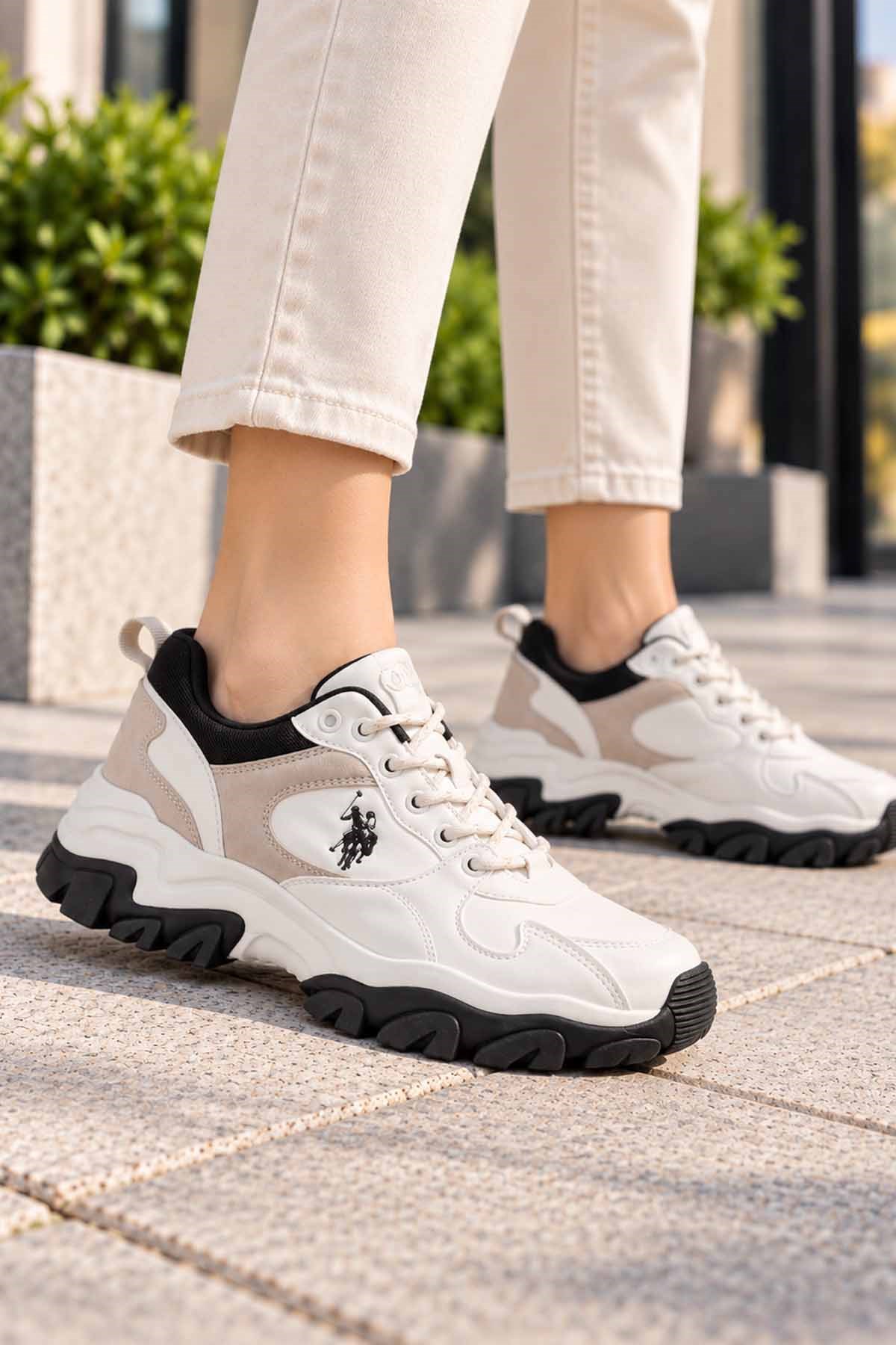 US POLO ASSN.Günlük SporU.S. Polo Assn.6F TRACKY 6PR BEJ,KAHVE Kadın Günlük Spor 102695902Bej